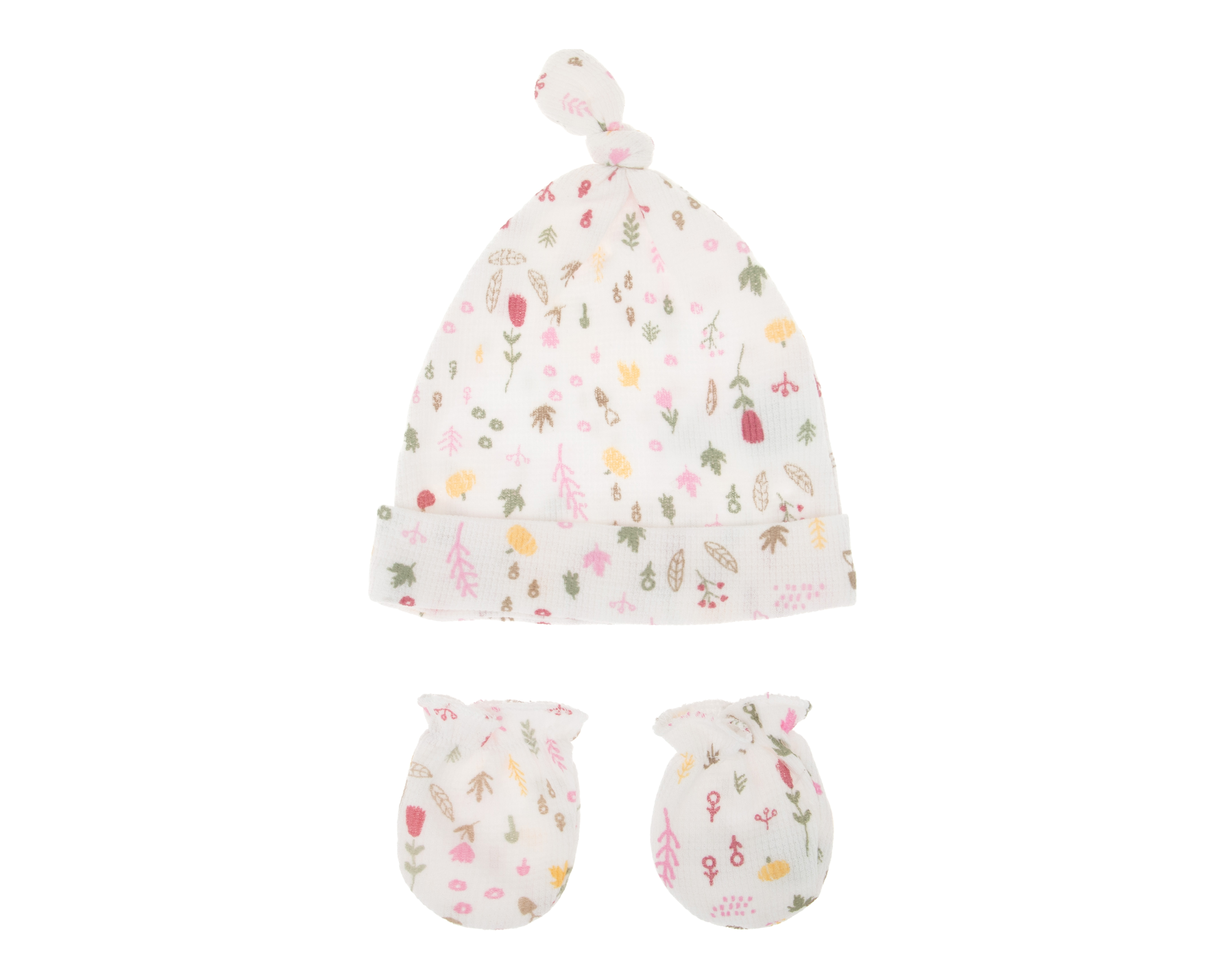 Foto 5 pulgar | Foto 4 | Gorro y Guantes para Bebé Baby Colors 6 Piezas