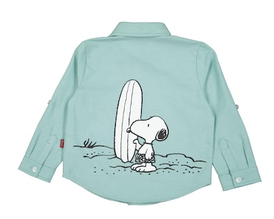 Foto 2 | Foto 2 | Camisa Peanuts Manga Larga para Niño