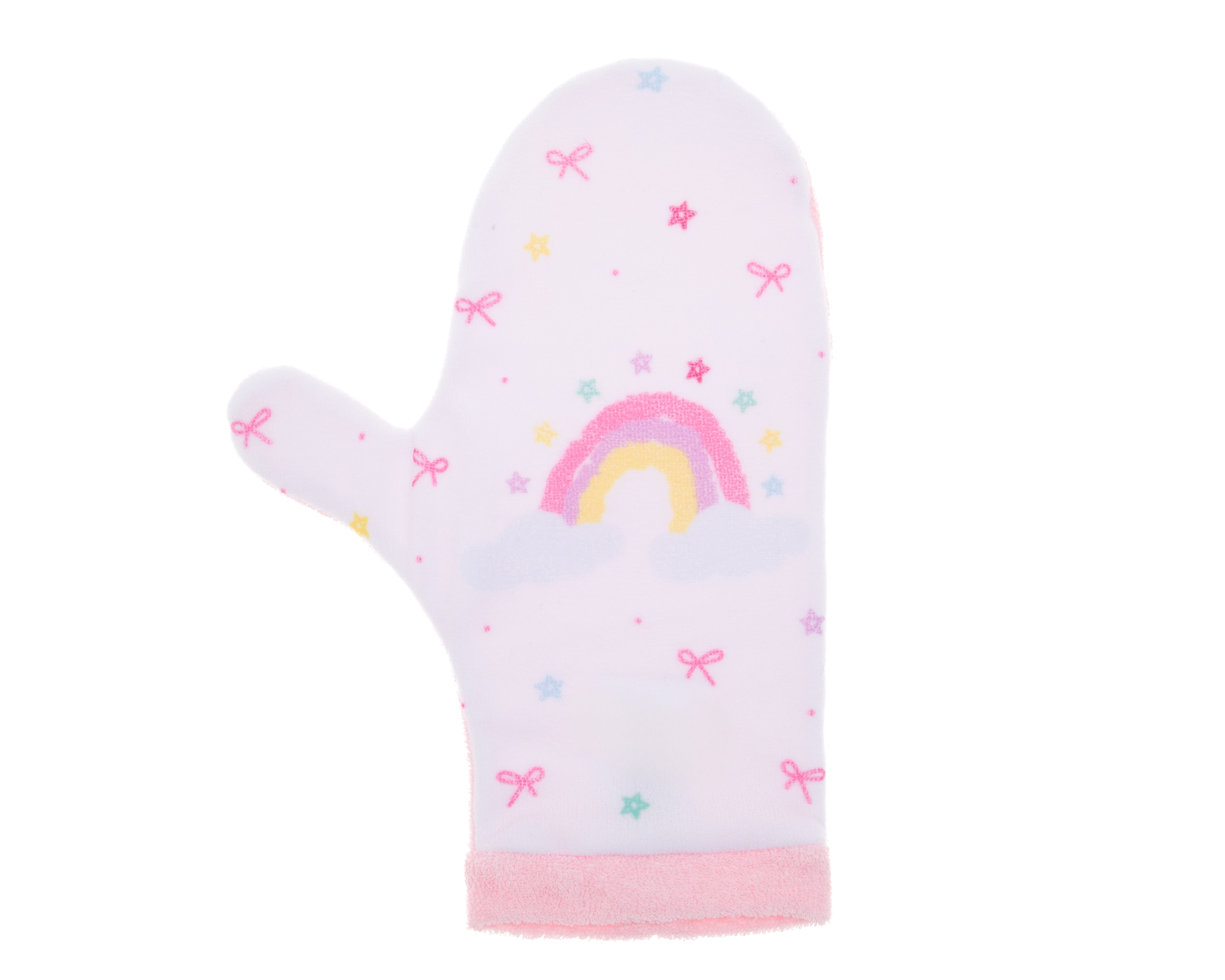 Foto 3 pulgar | Foto 2 | Guante y Esponja de Baño para Bebé Baby Colors 2 Piezas