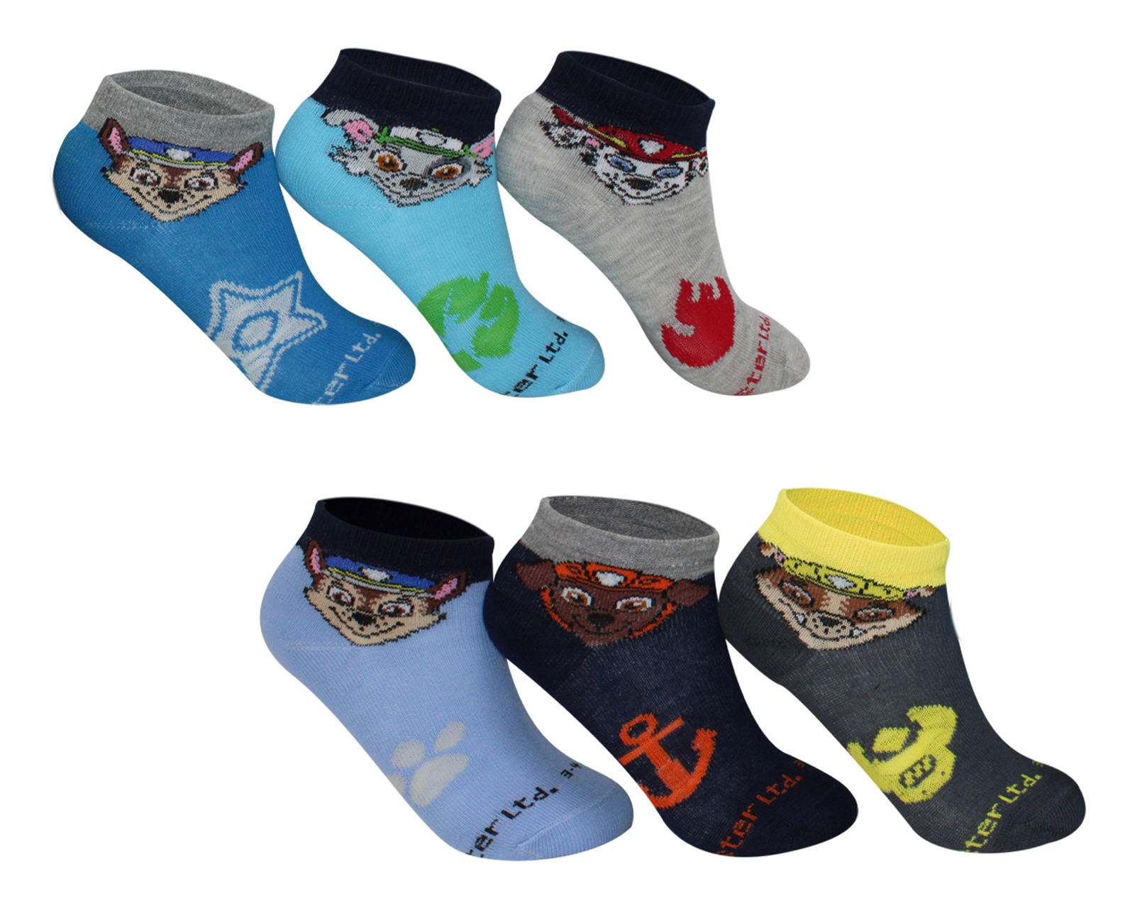 Foto 1 | Foto 1 | Calcetines para Bebé Niño Paw Patrol 6 Pares