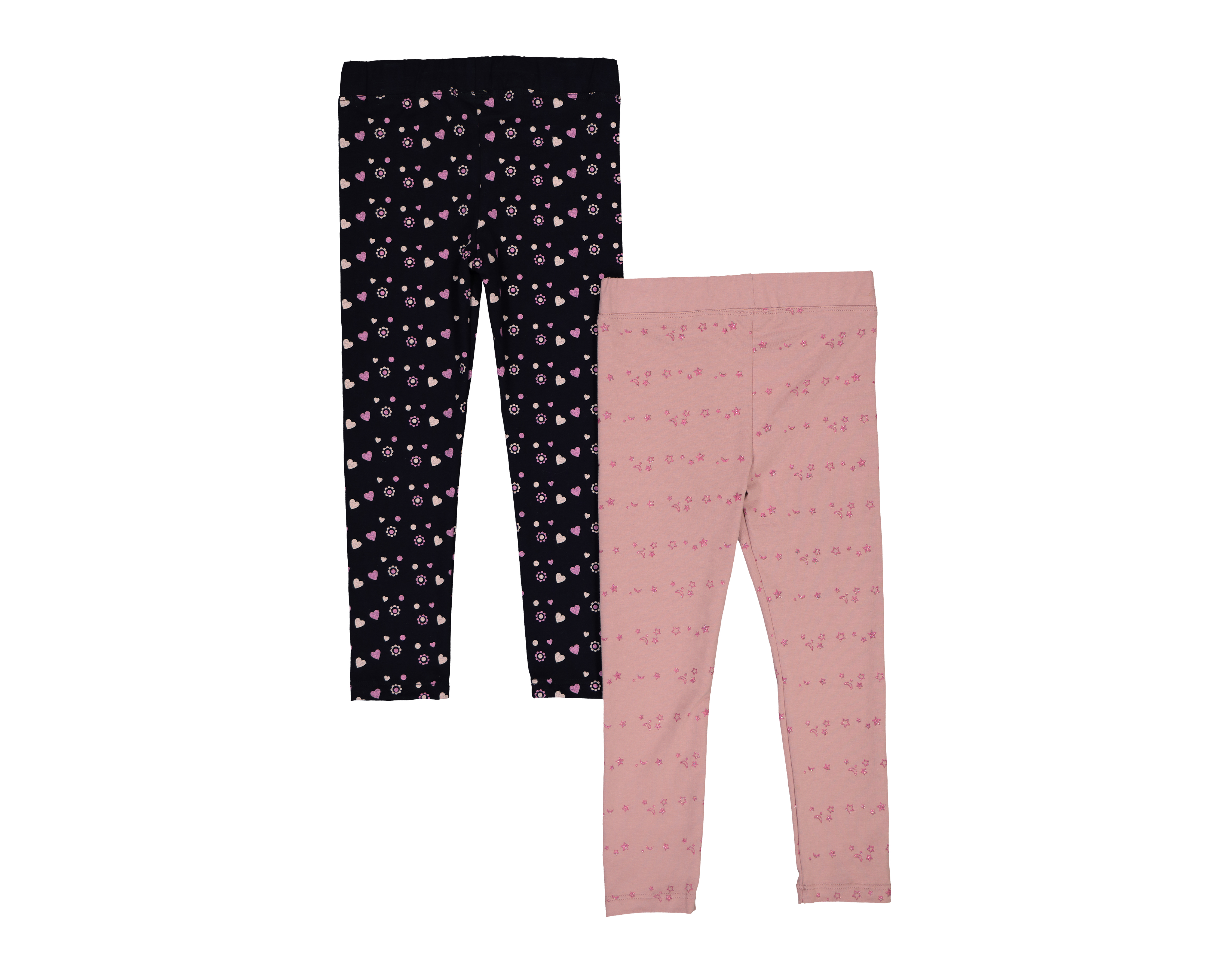 Foto 3 pulgar | Foto 2 | Leggings para Bebé Baby Colors Estampado 2 Piezas