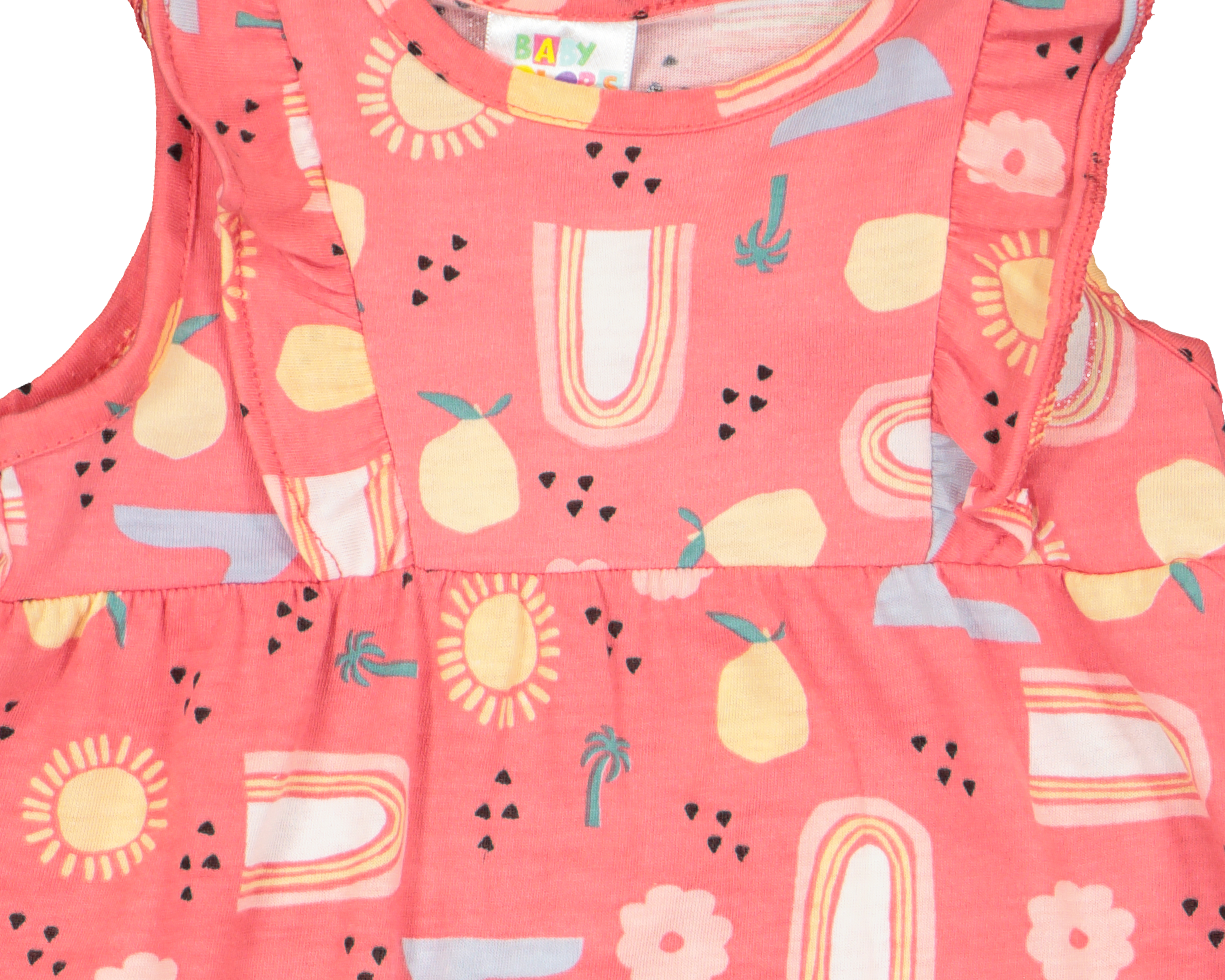 Foto 4 pulgar | Foto 4 | Vestido Baby Colors para Bebé Niña