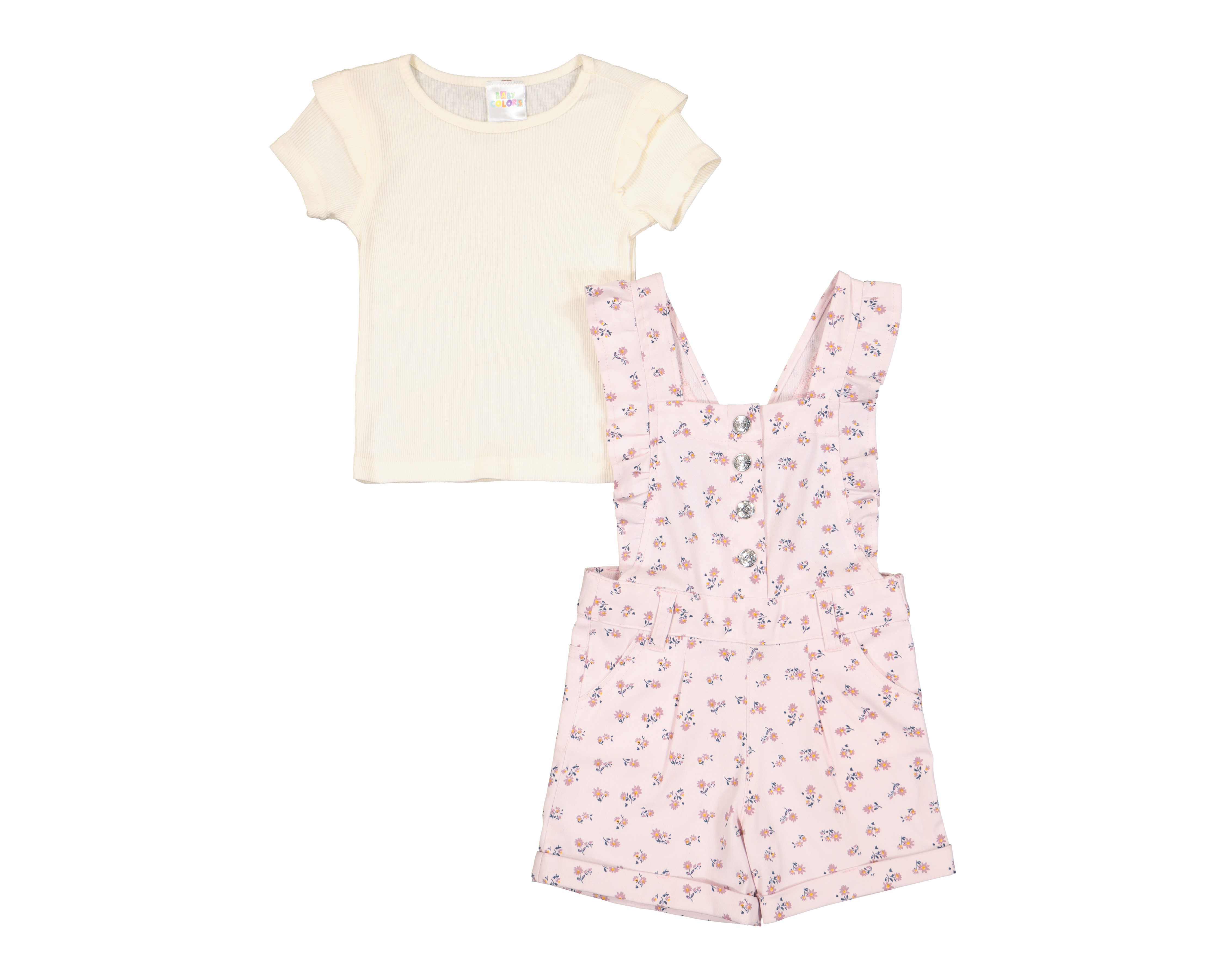 Foto 2 pulgar | Foto 1 | Jumper para Bebé Niña Baby Colors Rosa