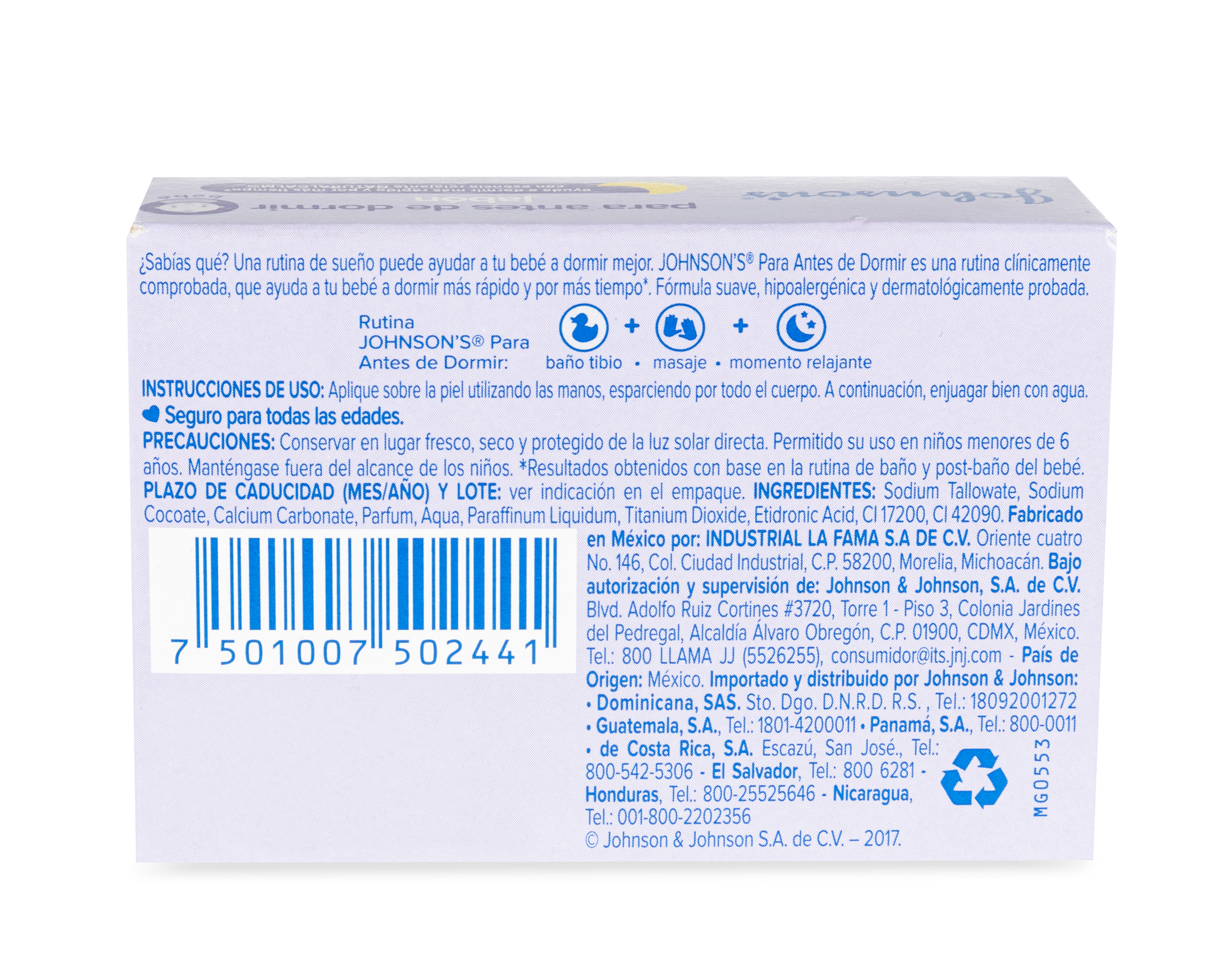 Foto 3 pulgar | Foto 2 | Jabón Corporal Johnson's Baby Relajante para Bebé