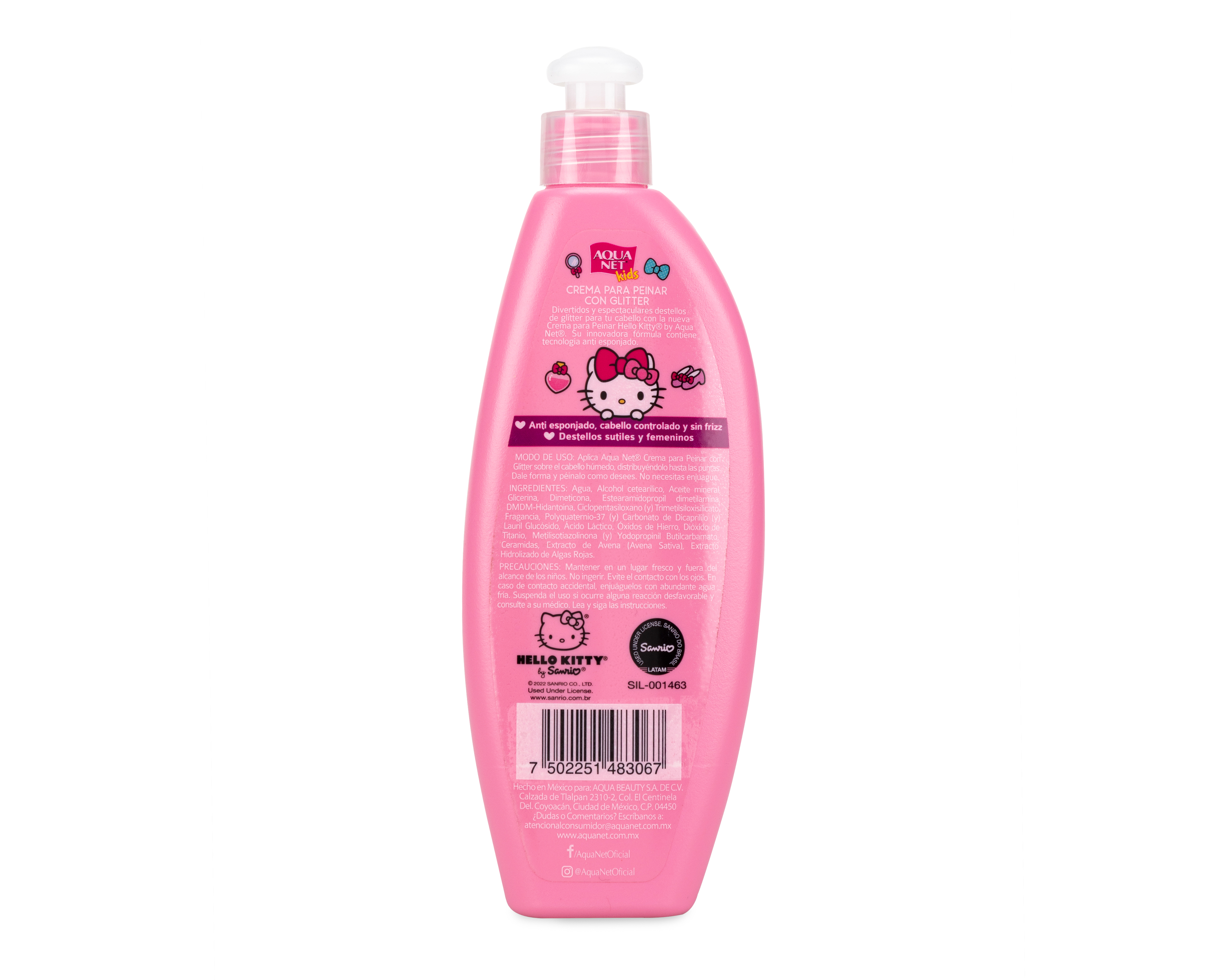 Foto 2 | Foto 2 | Crema para Peinar Aqua Net Hello Kitty para Bebé Niña