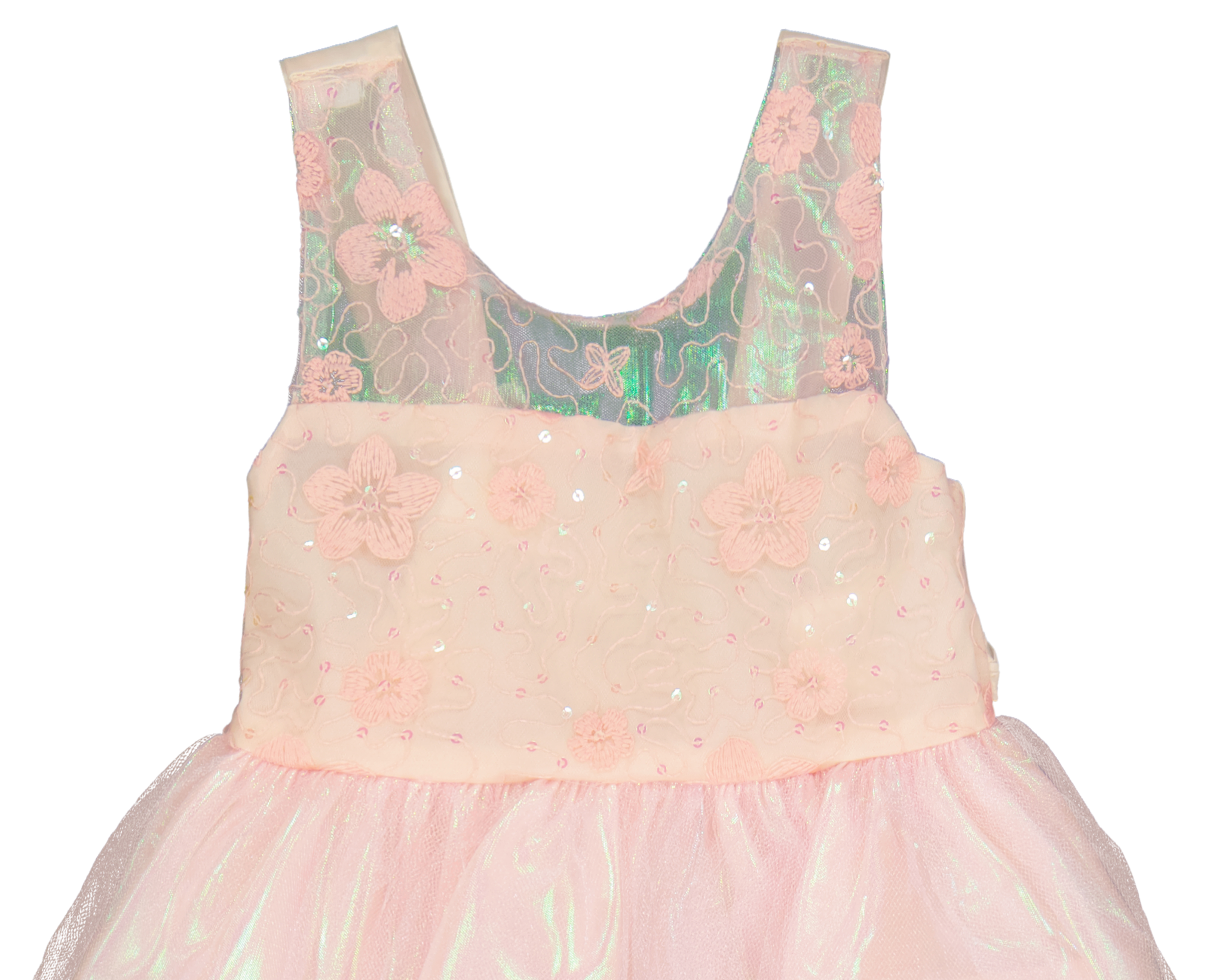 Foto 4 pulgar | Foto 3 | Vestido para Bebé Niña Baby Colors con Diadema