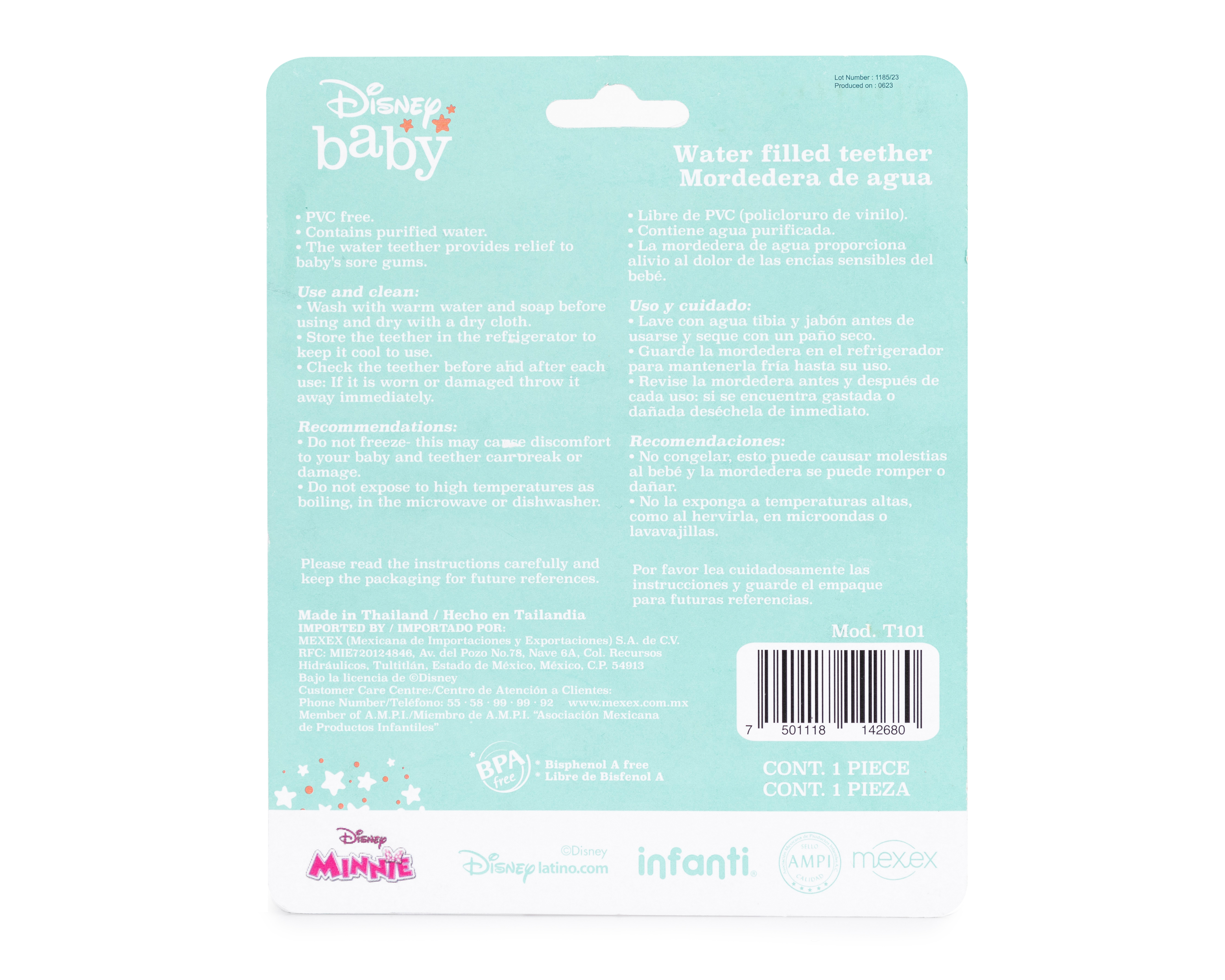 Foto 3 pulgar | Foto 2 | Mordedera Disney Baby