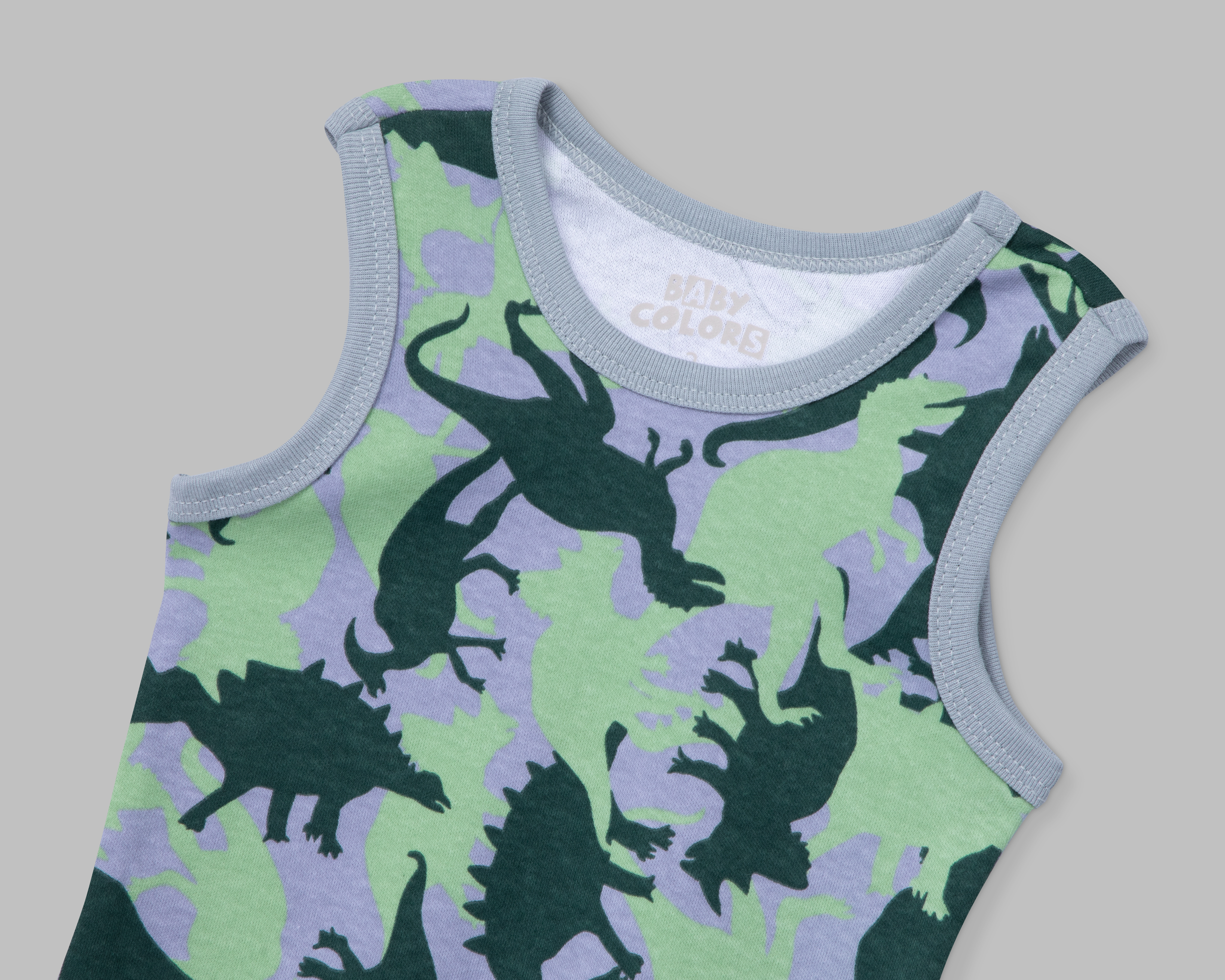 Foto 7 pulgar | Foto 6 | Camiseta Interior Baby Colors para Bebé Niño 3 Piezas