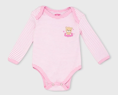 Foto 3 | Foto 3 | Conjunto de Bebé Niña Baby Colors Rosa 4 Piezas