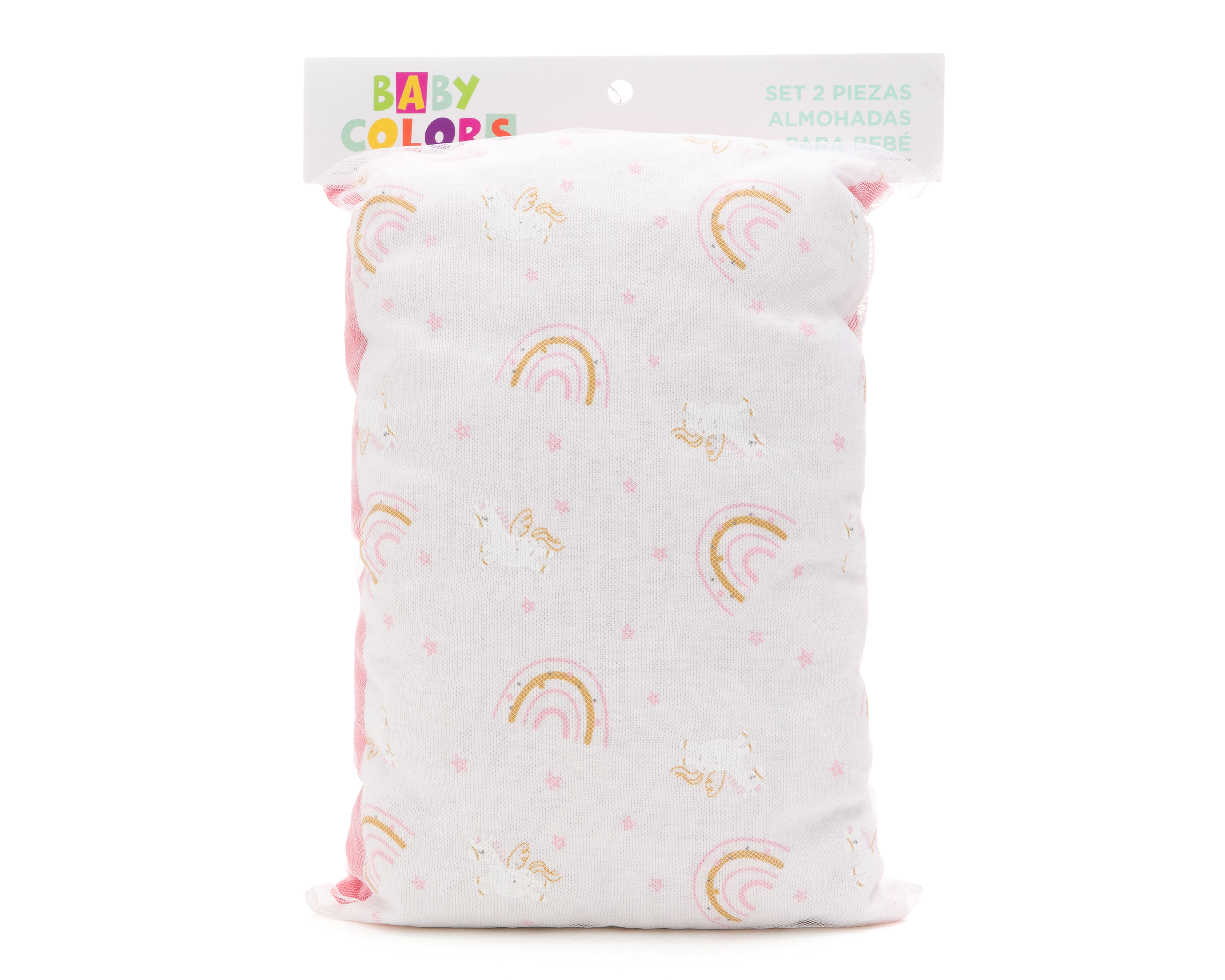 Almohada para Bebé Baby Colors Suave 2 Piezas