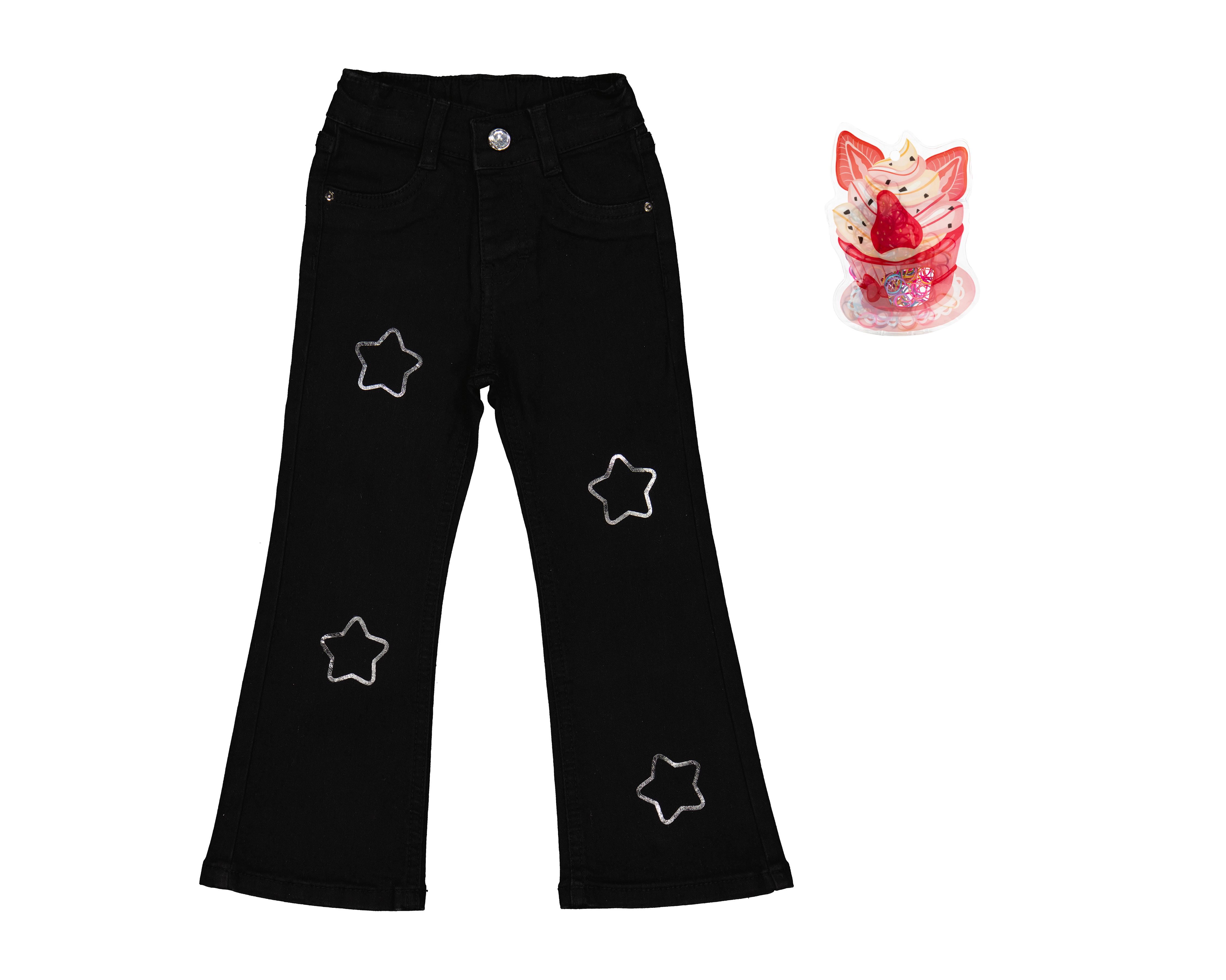 Foto 1 | Foto 1 | Pantalón para Bebé Niña Baby Colors con Ligas para Cabello