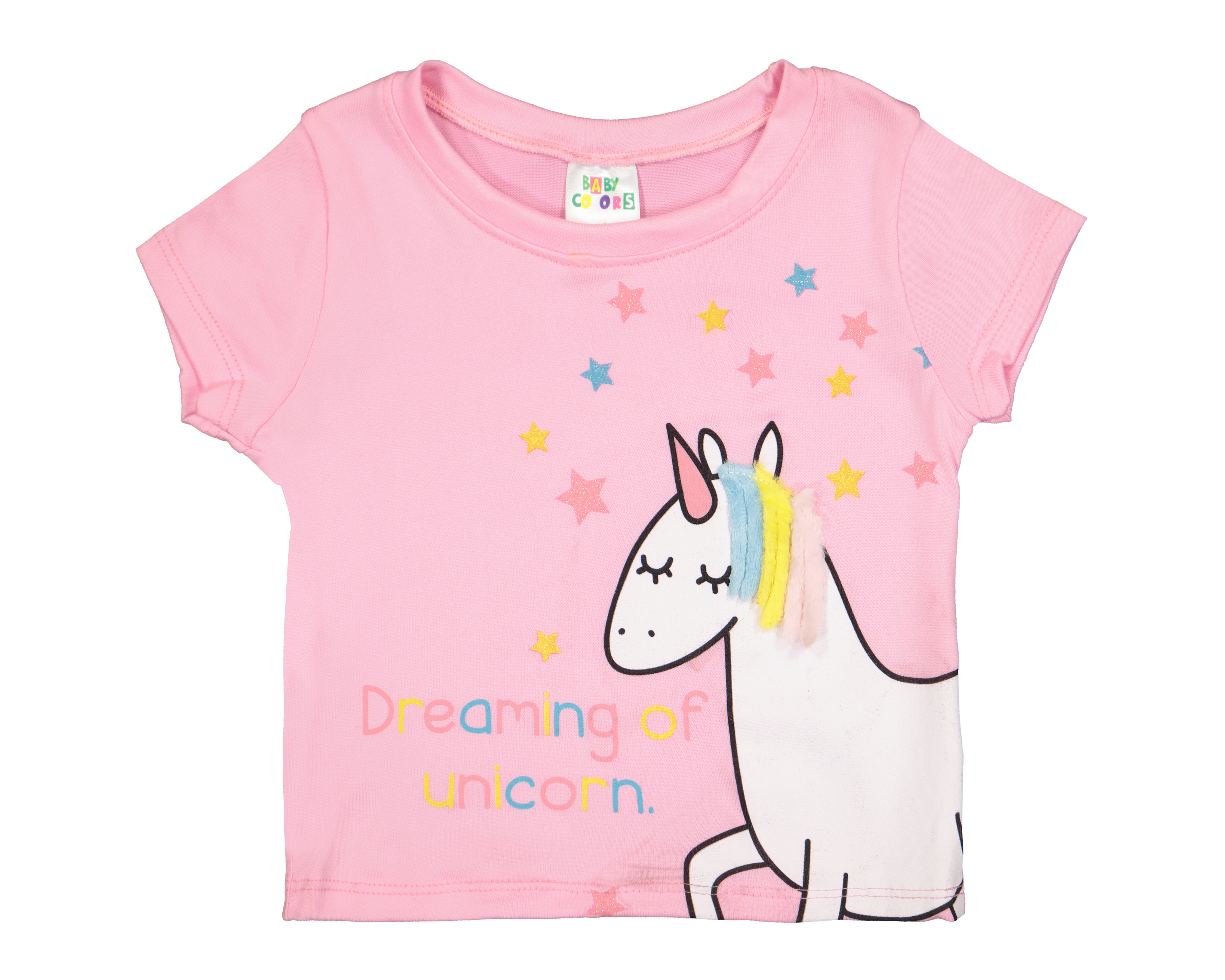 Foto 1 | Foto 1 | Playera para Bebé Niña Baby Colors Rosa