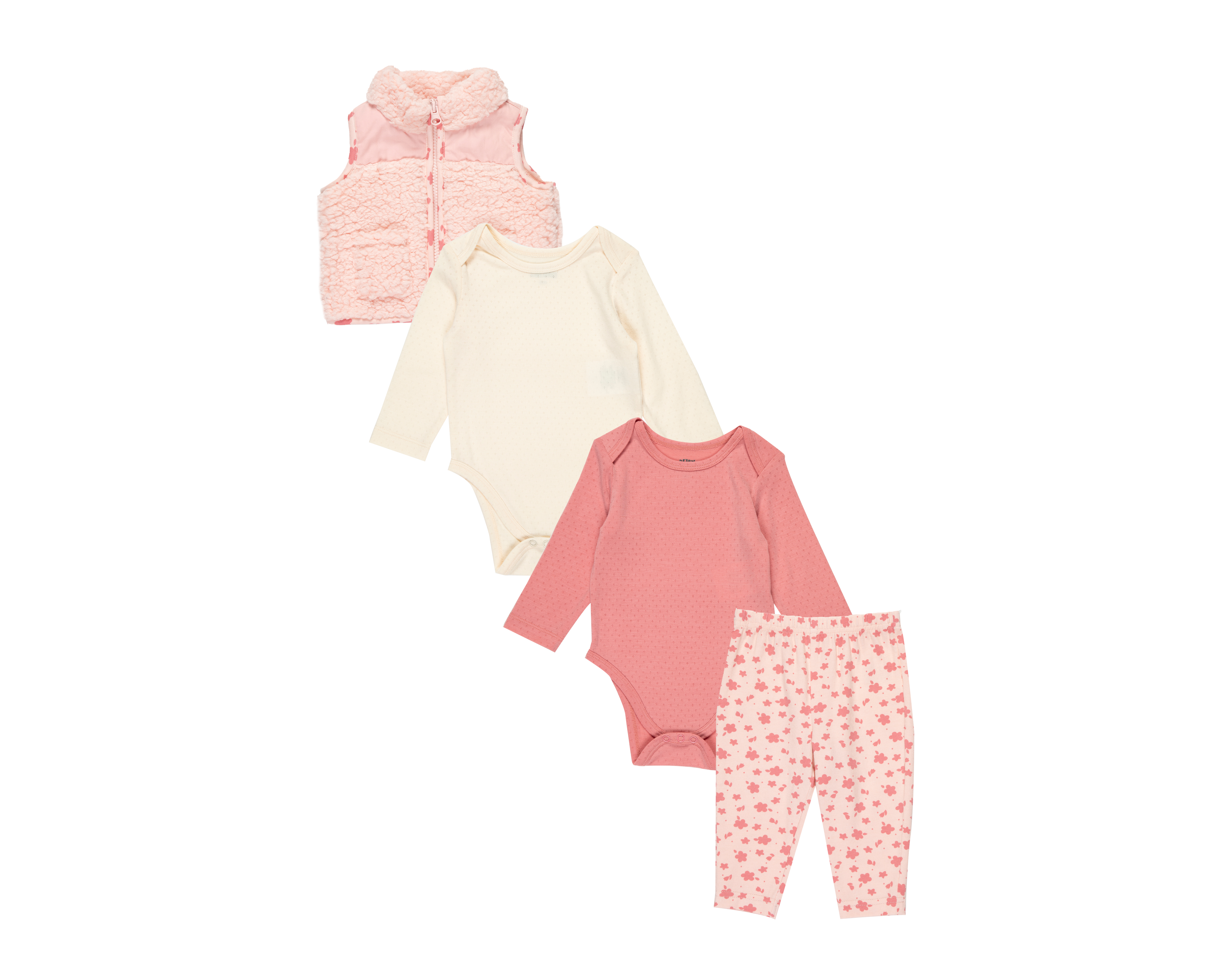 Conjunto para Bebé Niña Baby Colors 4 Piezas