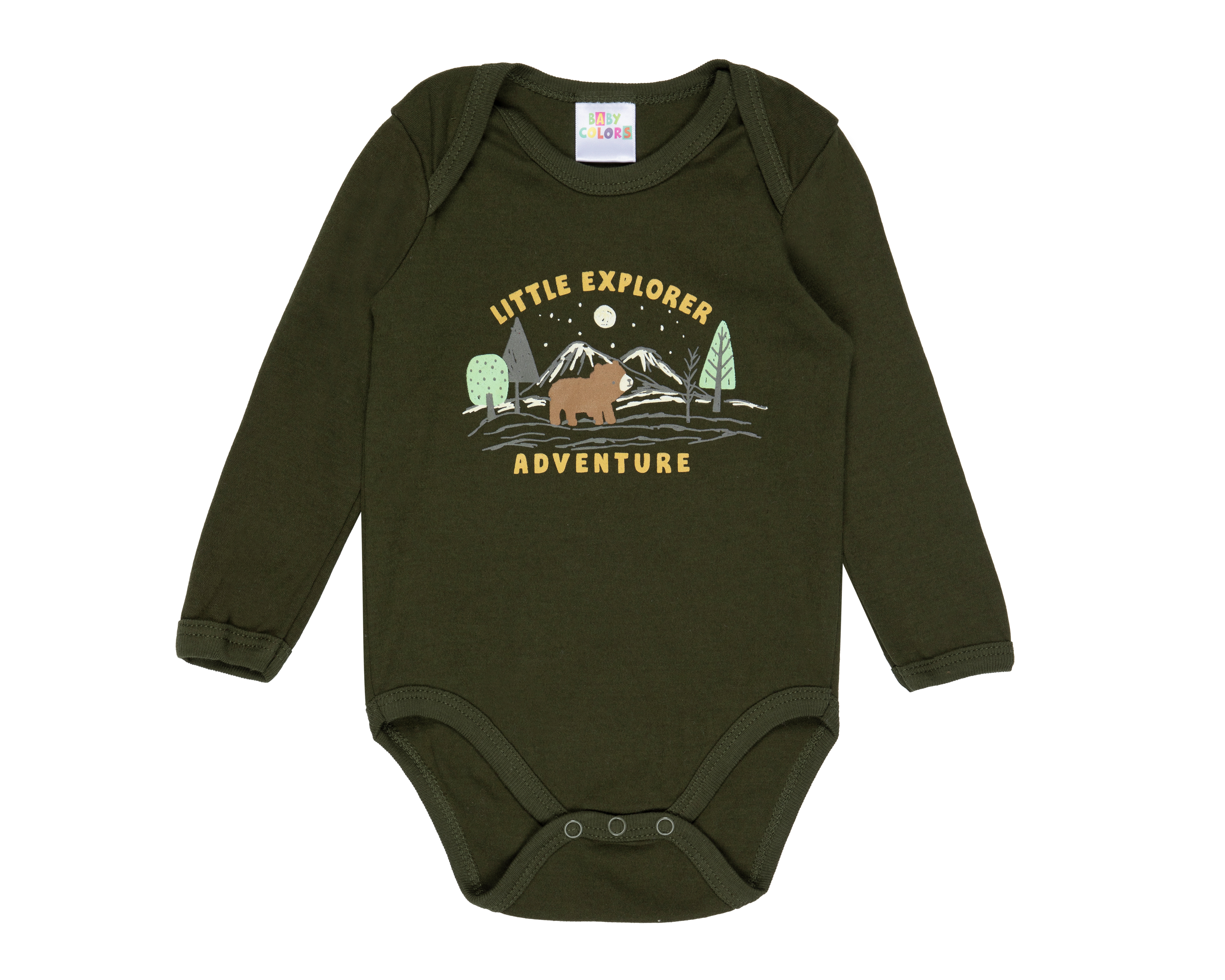 Foto 4 pulgar | Foto 3 | Conjunto para Bebé Niño Baby Colors Estampado 3 Piezas