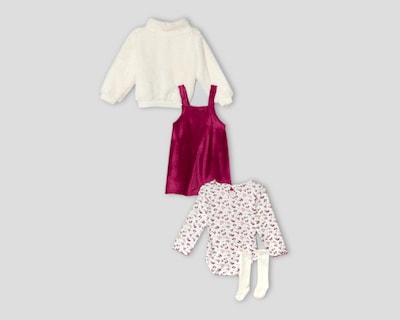 Foto 2 | Foto 2 | Conjunto para Bebé Niña Baby Colors 4 Piezas