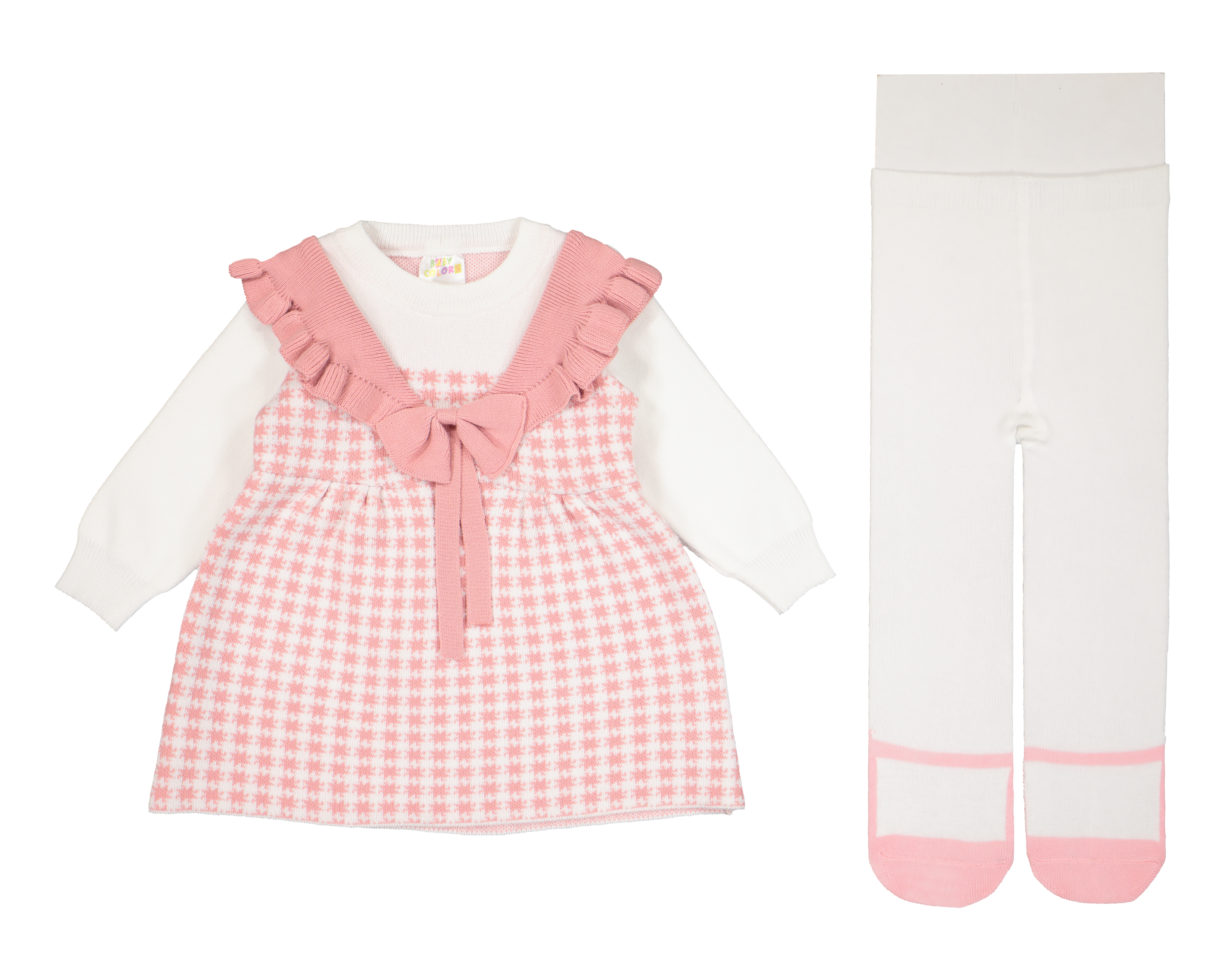 Vestido y Mallas Baby Colors para Bebé Niña