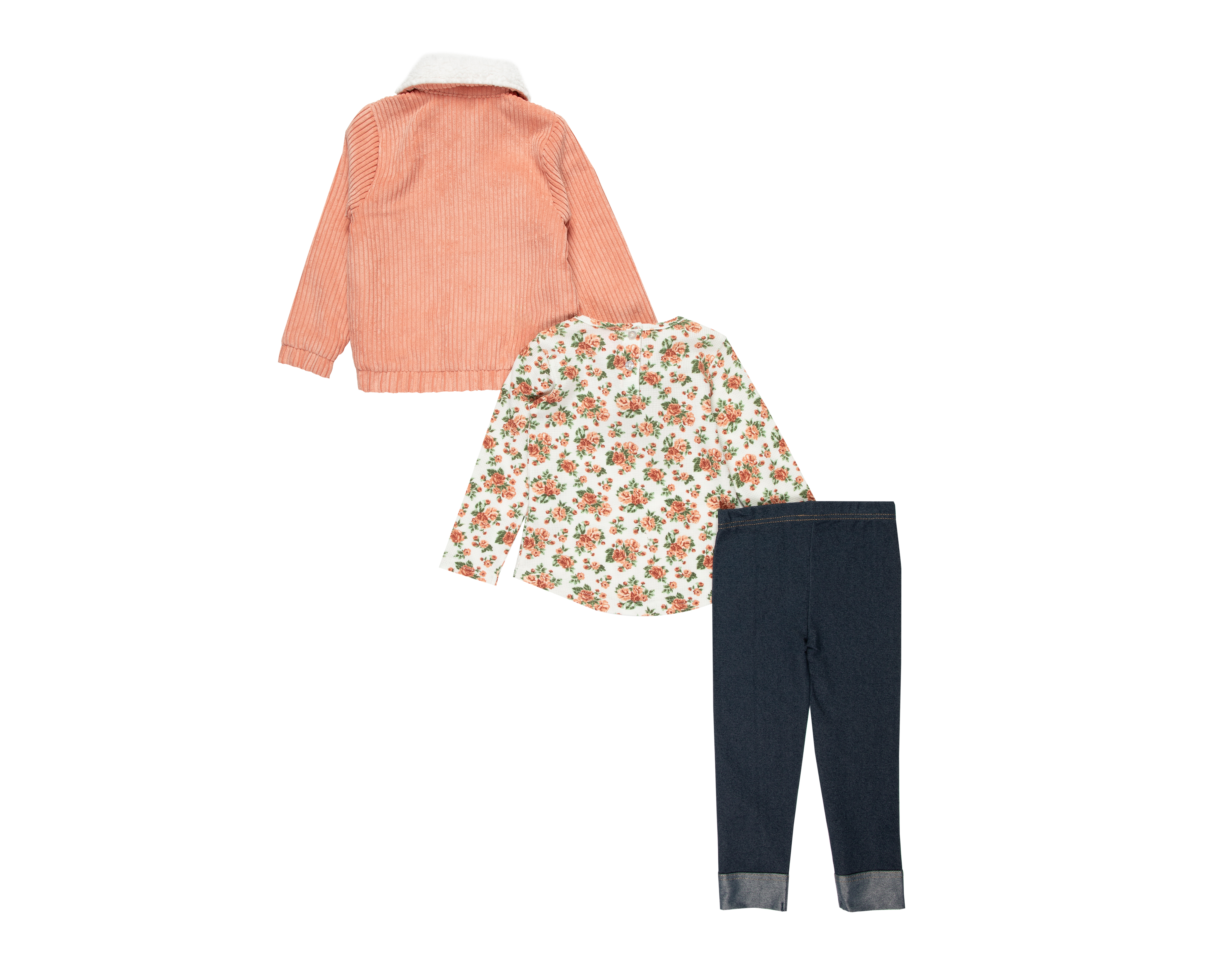 Foto 2 | Foto 2 | Conjunto Baby Colors para Niña 3 Piezas