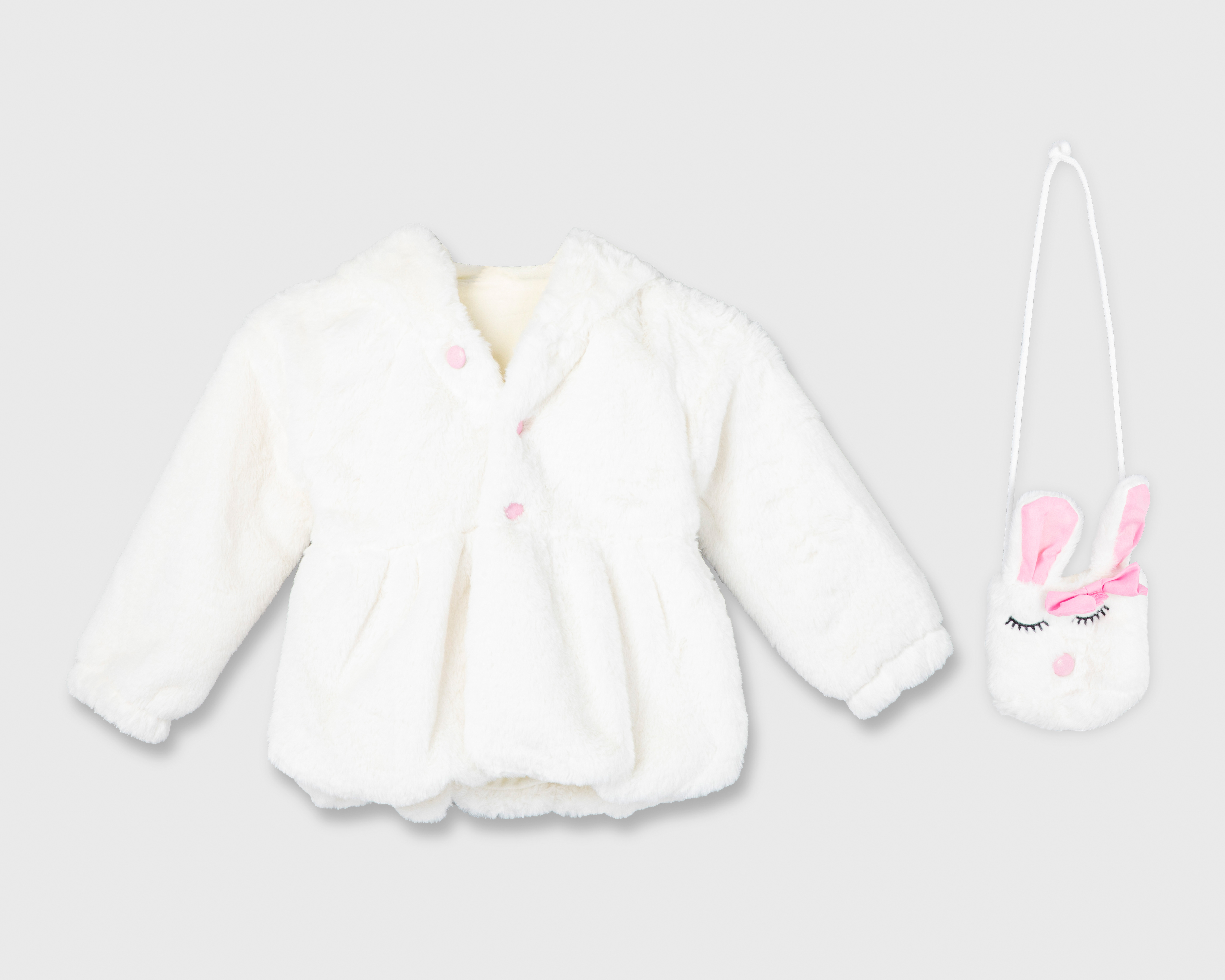 Foto 2 pulgar | Foto 1 | Abrigo Baby Colors con Bolsa para Bebé Niña