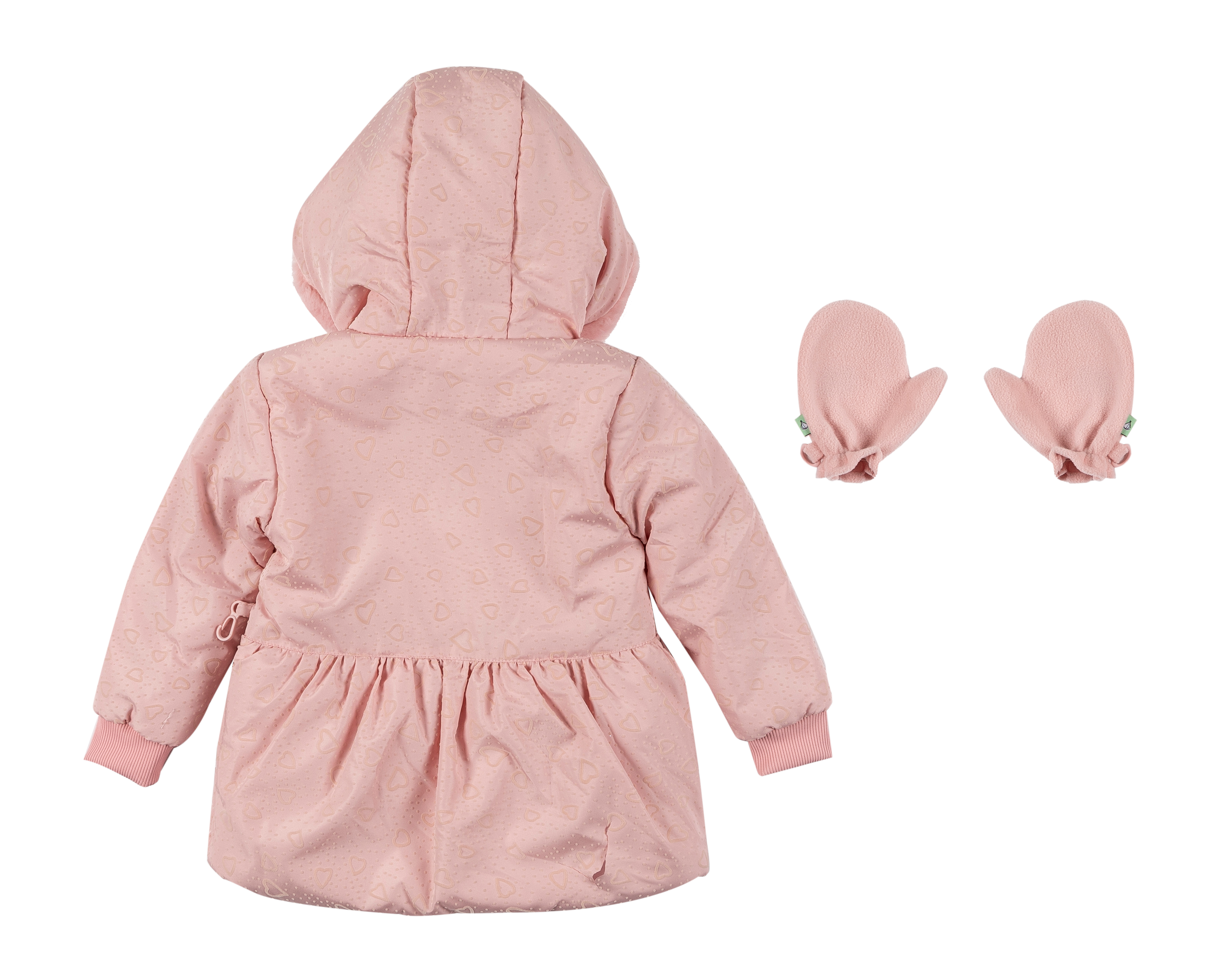 Foto 2 | Foto 2 | Chamarra Baby Colors para Bebé Niña con Guantes