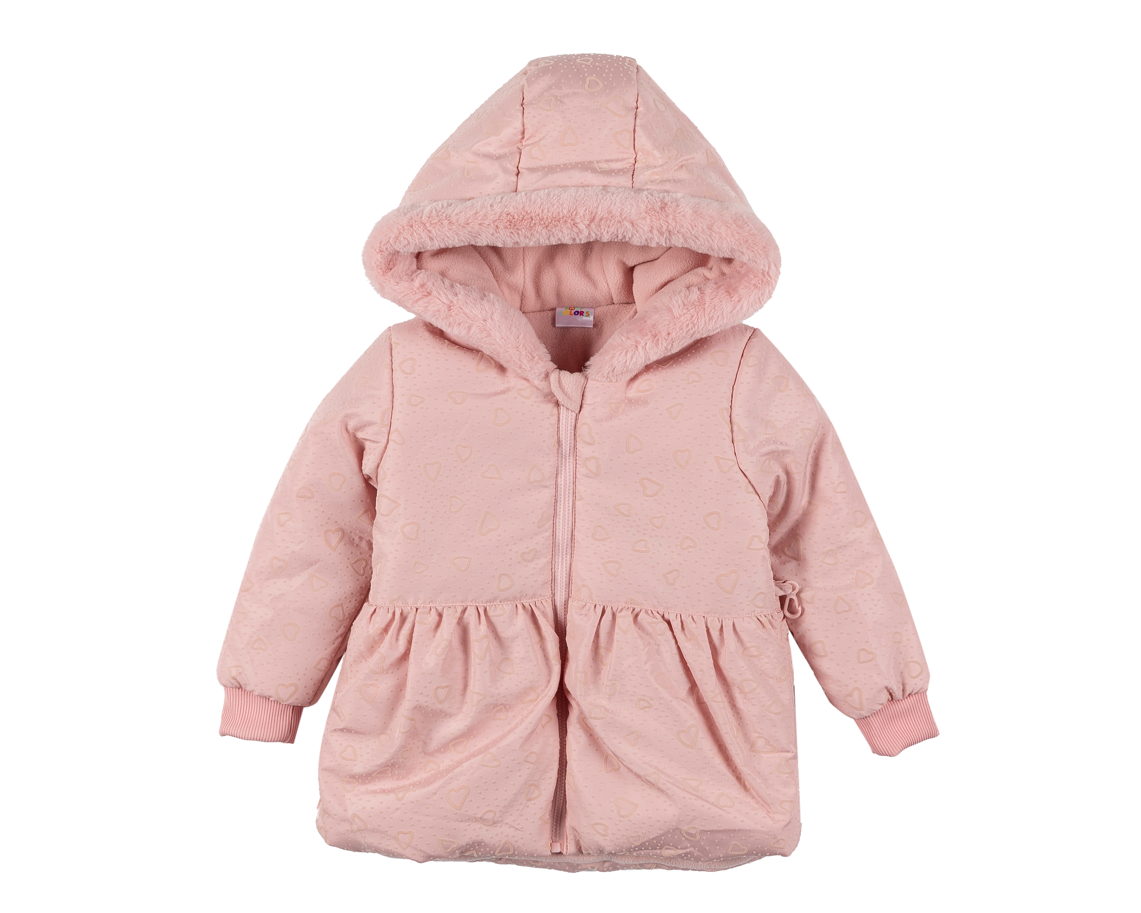 Foto 3 | Foto 3 | Chamarra Baby Colors para Bebé Niña con Guantes