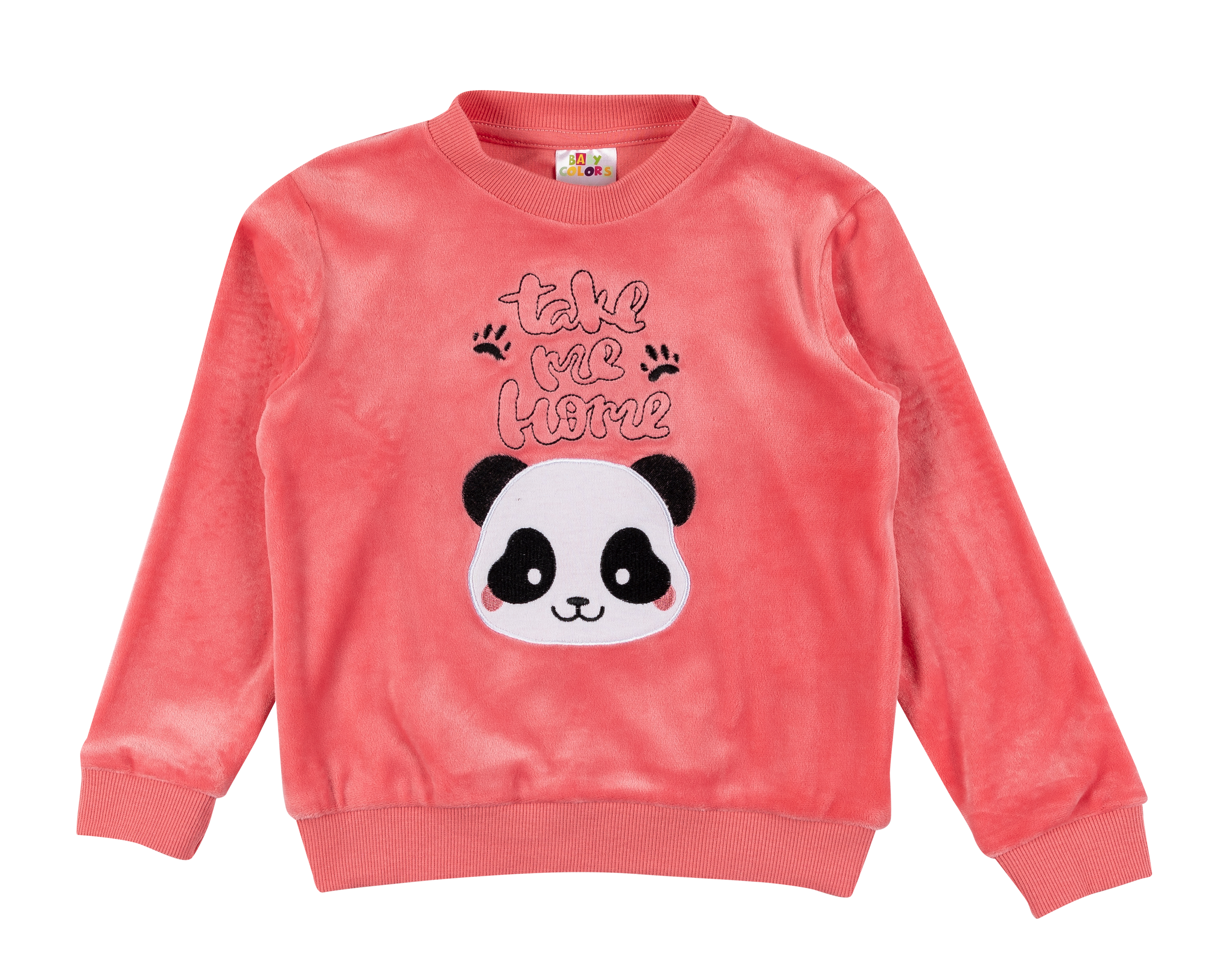 Foto 5 pulgar | Foto 4 | Sudadera Baby Colors para Niña 2 Piezas