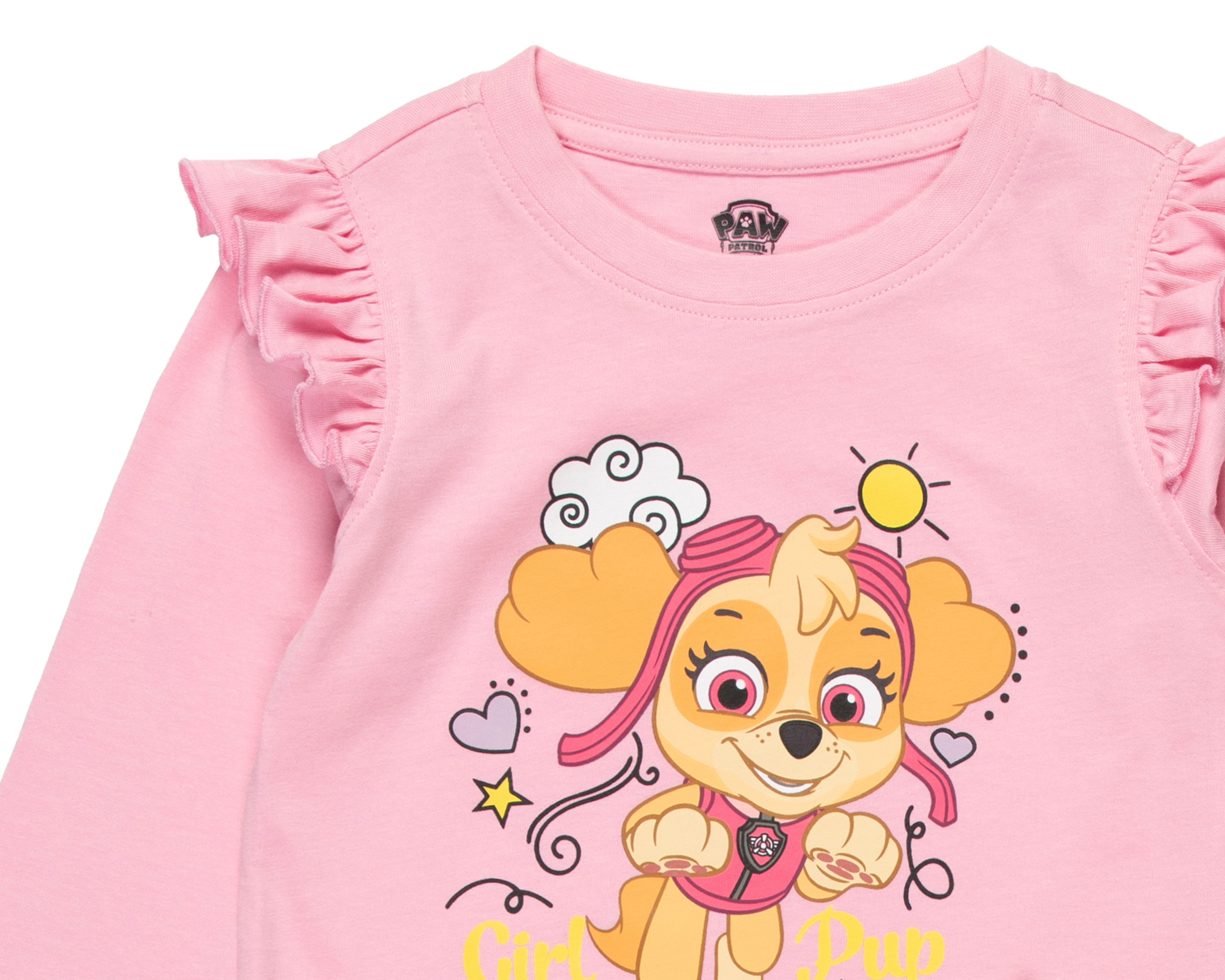 Foto 3 | Foto 3 | Playera para Bebé Paw Patrol de Algodón Estampada 2 Piezas
