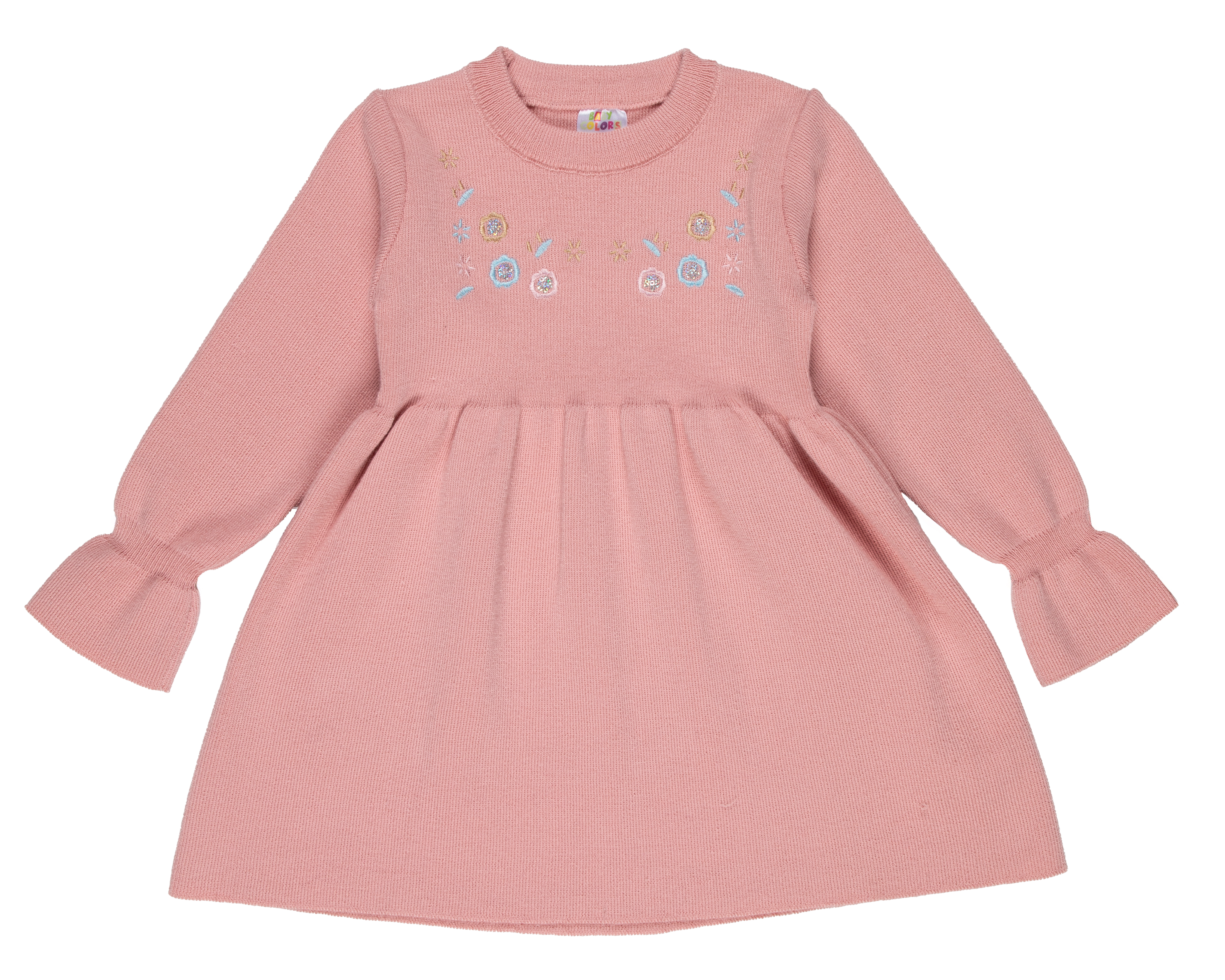 Foto 2 pulgar | Foto 1 | Vestido Baby Colors para Bebé Niña