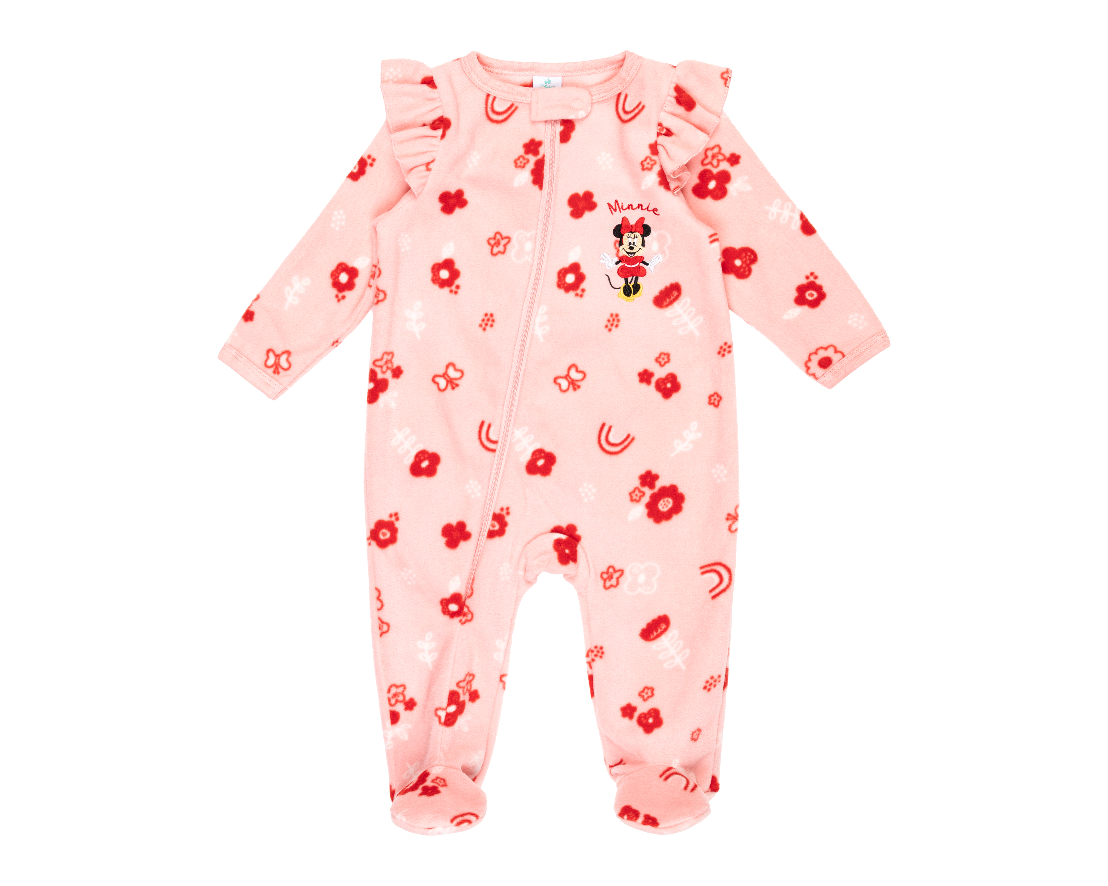 Foto 4 pulgar | Foto 3 | Mameluco para Bebé Niña Disney Minnie Mouse