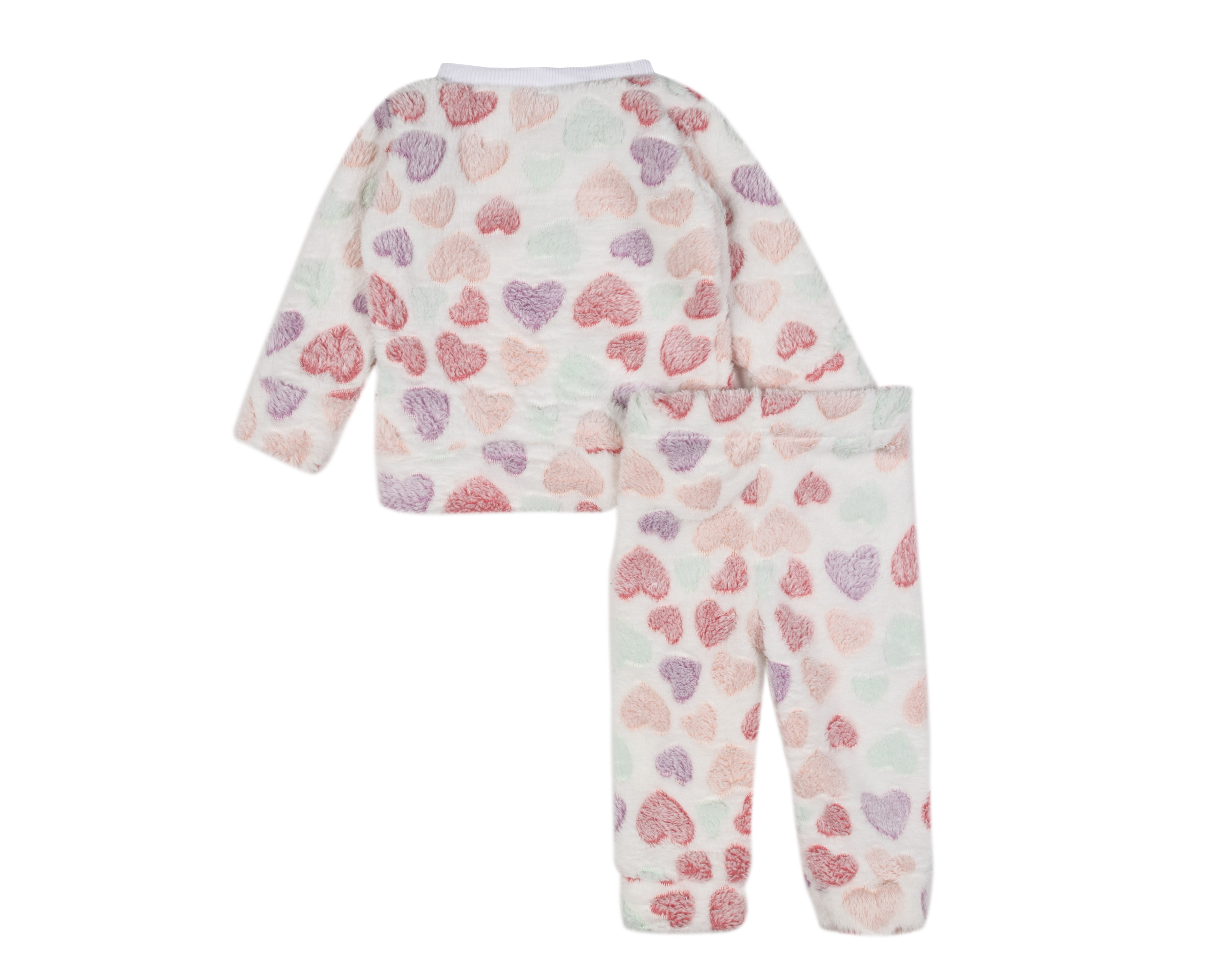 Foto 3 pulgar | Foto 2 | Pijama para Niña de Corazones Baby Colors