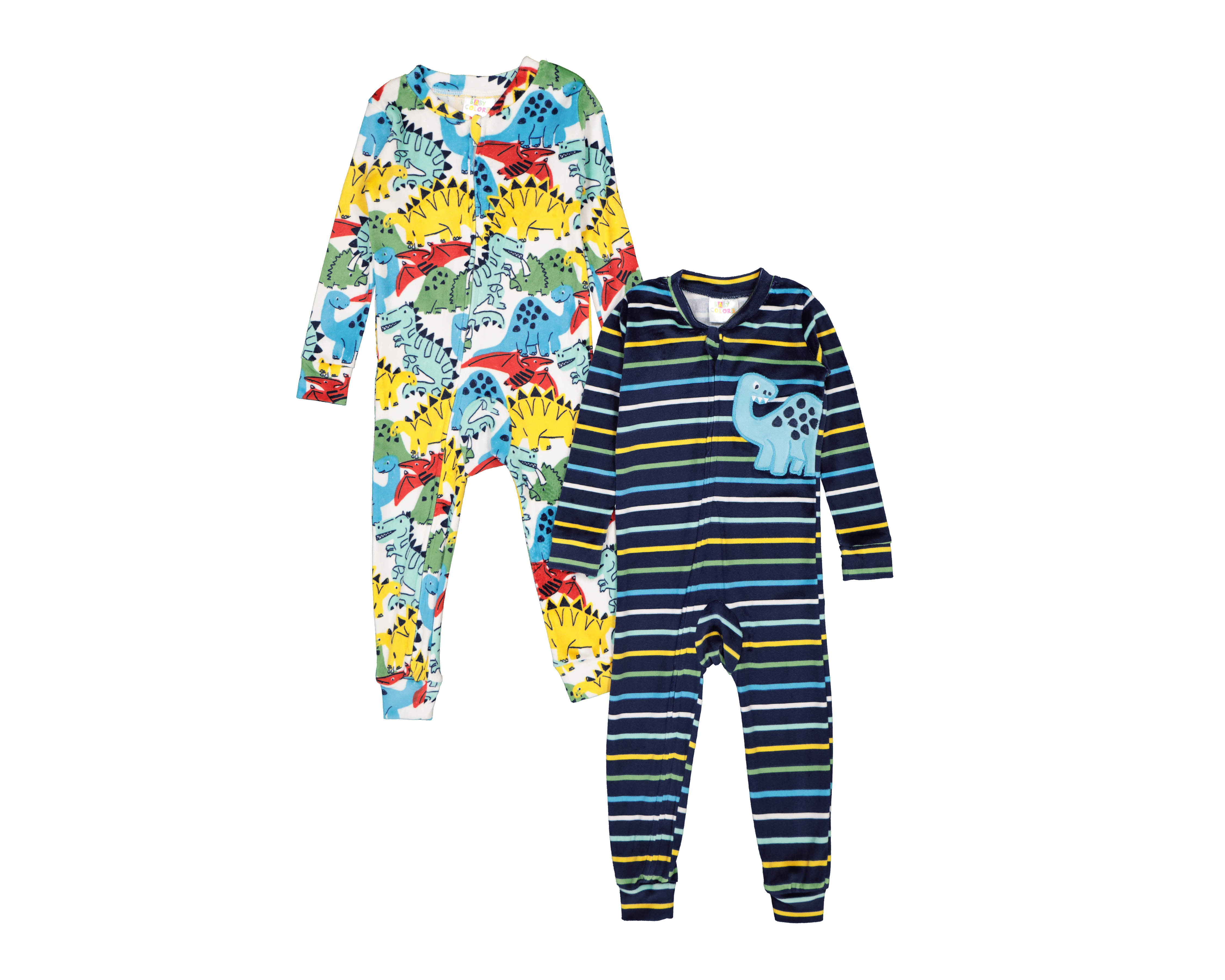 Foto 2 pulgar | Foto 1 | Mameluco para Bebé Niño Baby Colors 2 Piezas