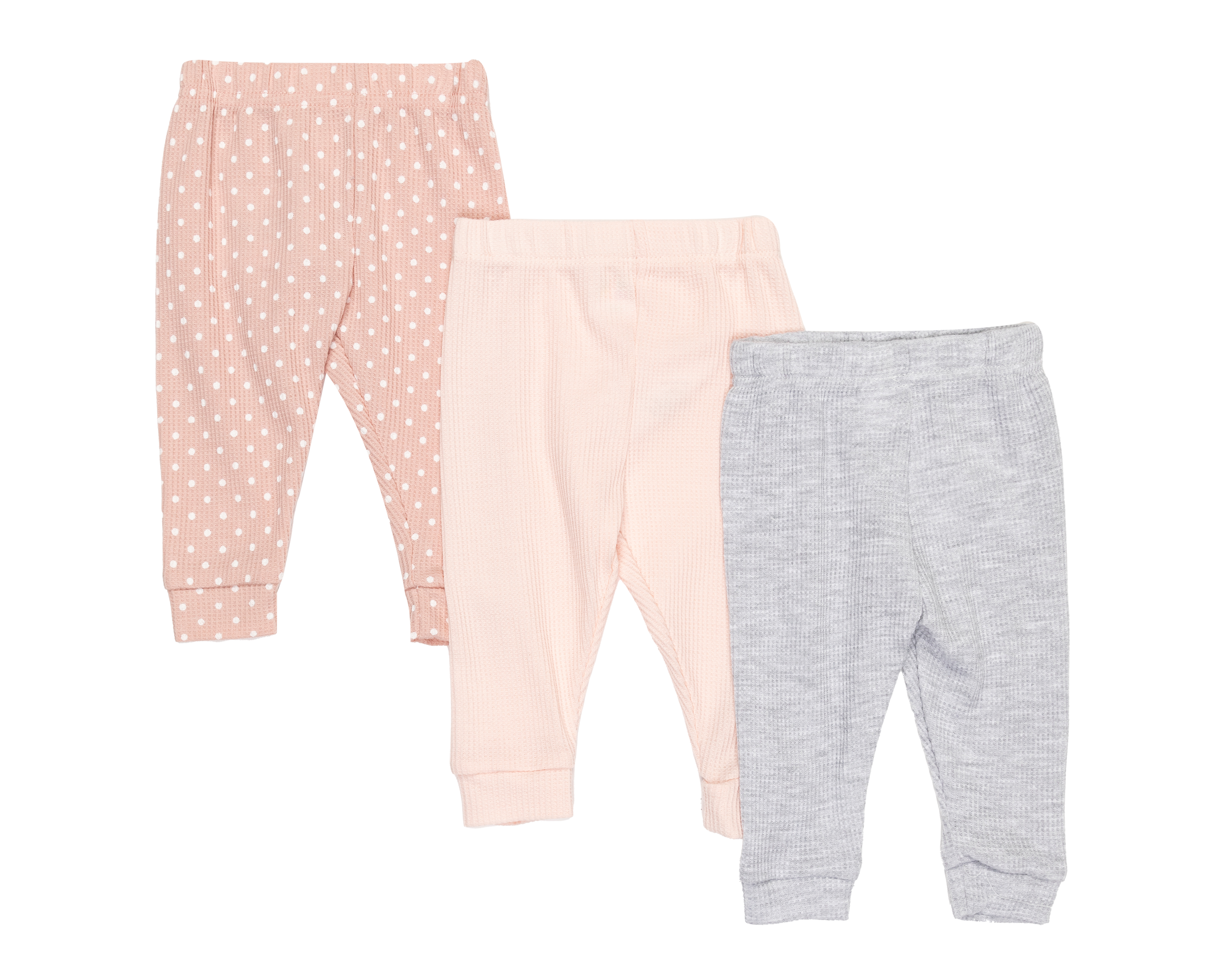 Foto 2 pulgar | Foto 1 | Pantalón para Bebé Niña Baby Colors 3 Piezas