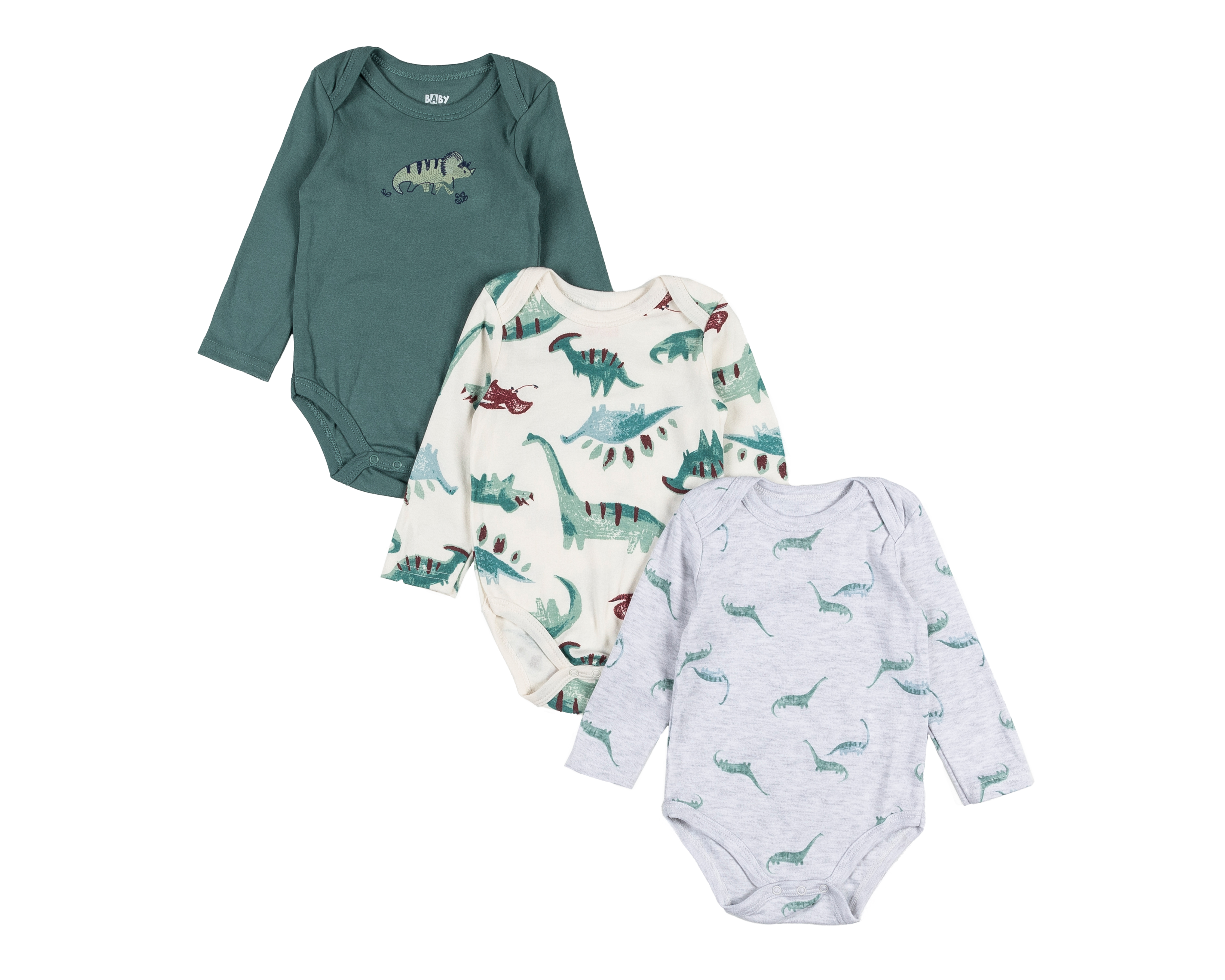 Foto 2 pulgar | Foto 1 | Pañalero para Bebé Niño Baby Colors 3 Piezas