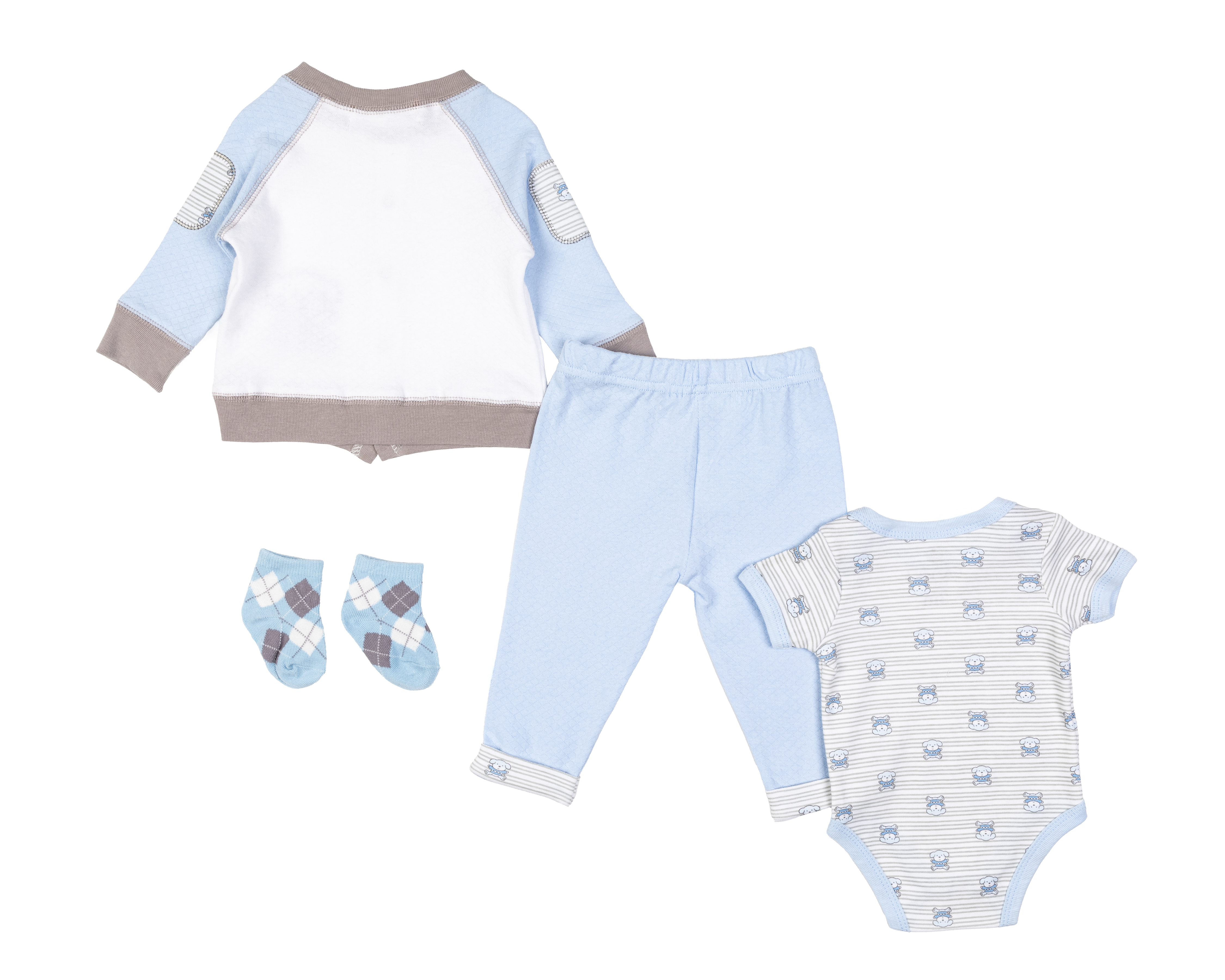 Foto 2 | Foto 2 | Conjunto para Bebé Niño Baby Colors 4 Piezas