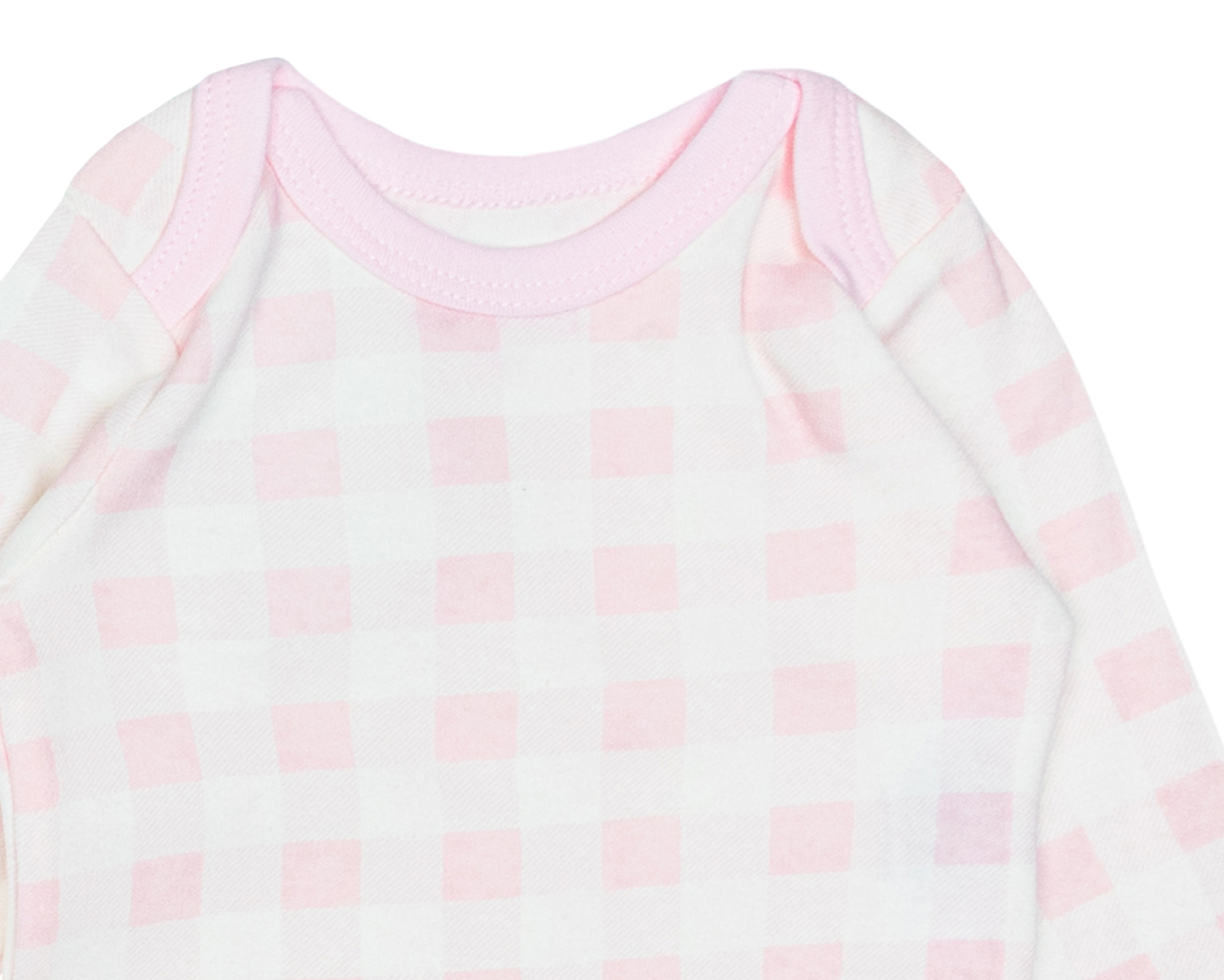 Foto 6 pulgar | Foto 5 | Pañalero para Bebé Niña Baby Colors de Algodón Manga Larga 5 Piezas