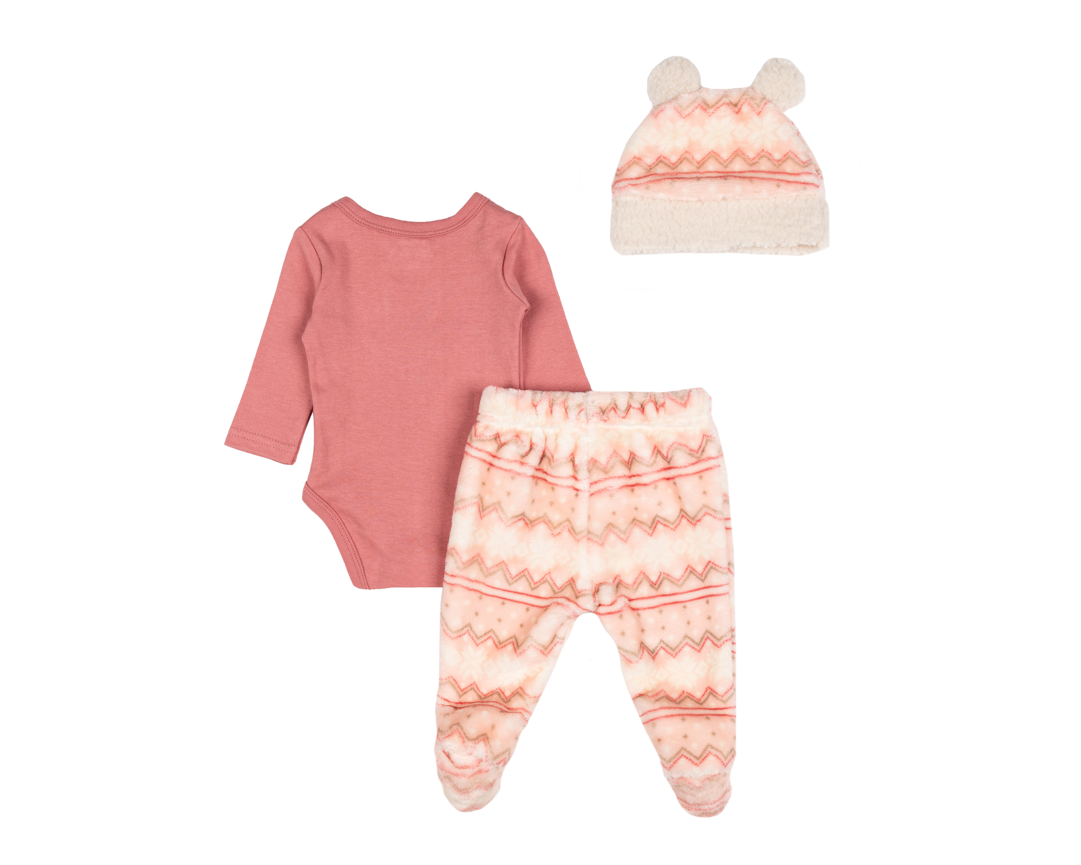 Foto 2 | Foto 2 | Conjunto para Bebé Niña Baby Colors Estampado 3 Piezas