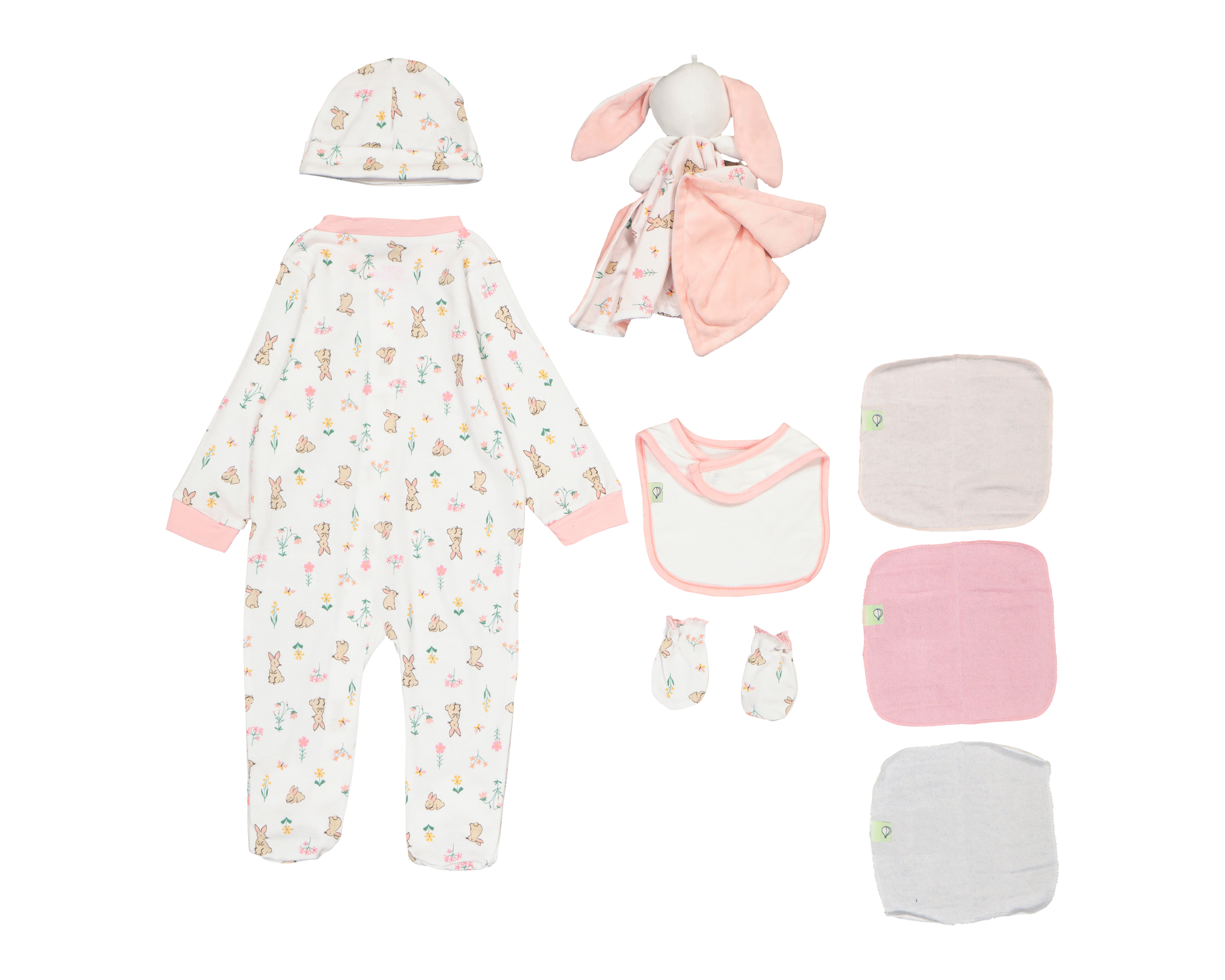 Foto 2 | Foto 2 | Conjunto para Bebé Niña Baby Colors 8 Piezas