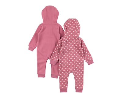 Foto 2 | Foto 2 | Mameluco para Bebé Niña Baby Colors con Gorro 2 Piezas