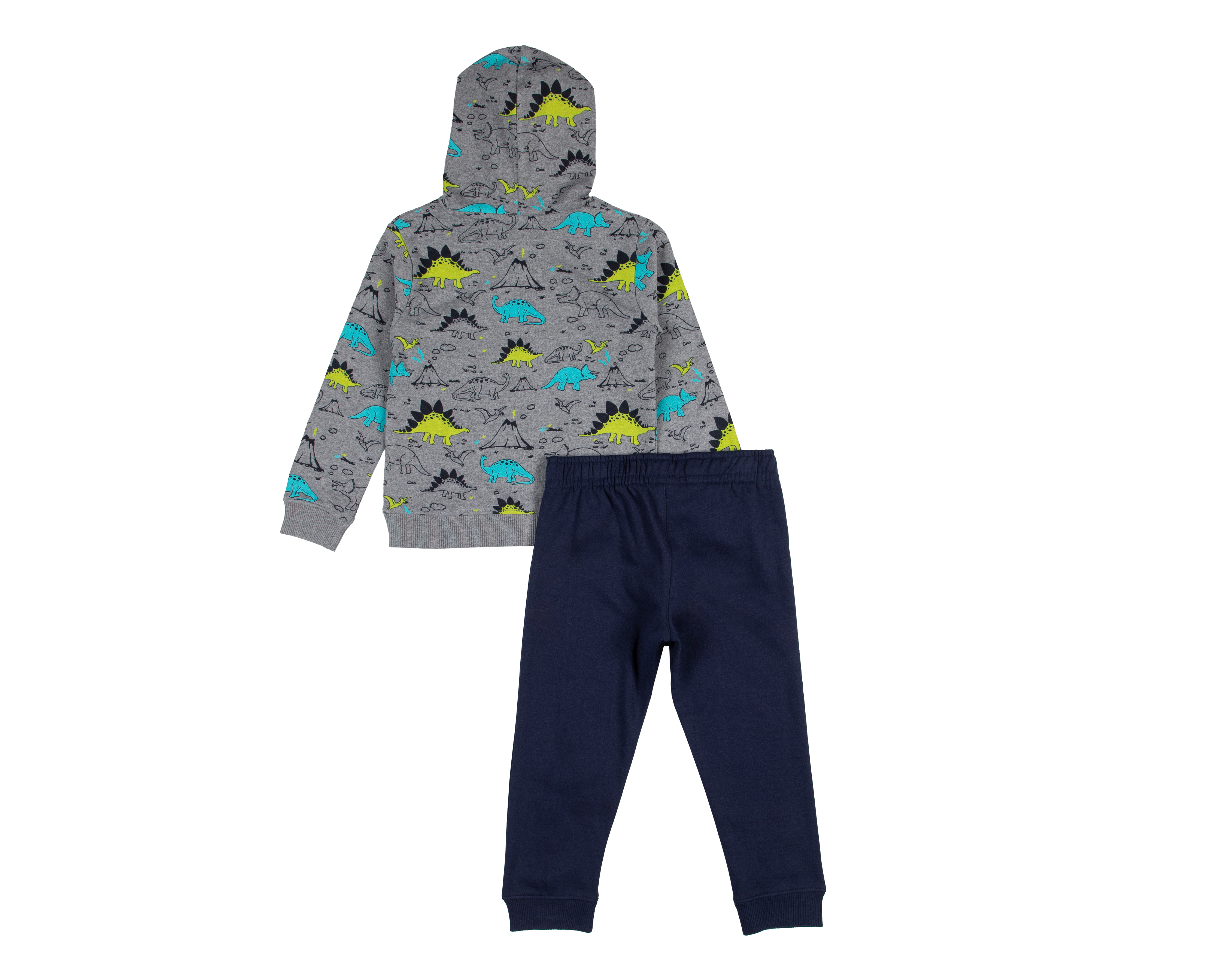 Foto 3 pulgar | Foto 2 | Sudadera y Pants para Bebé Niño Baby Colors Dinosaurios