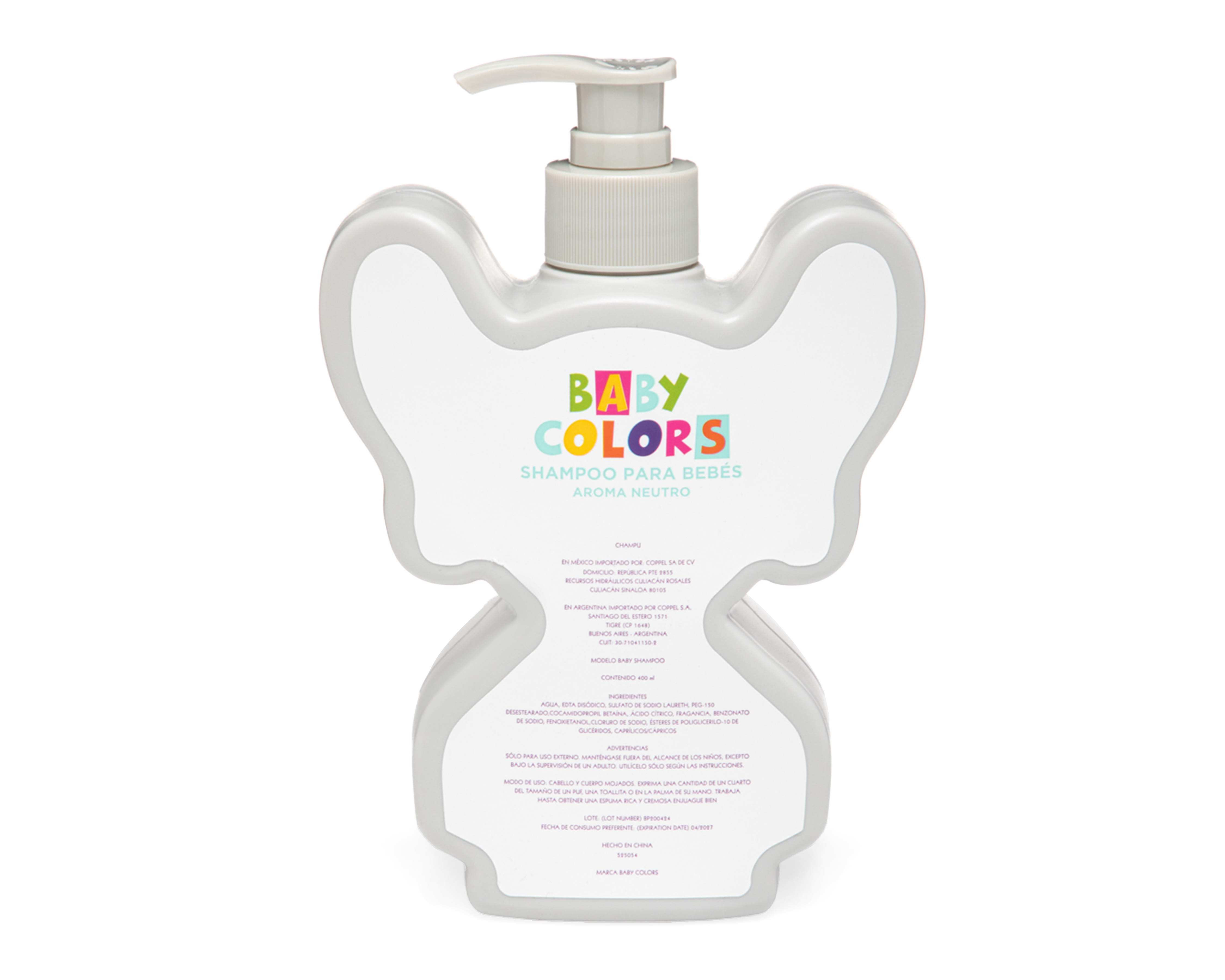 Foto 2 | Foto 2 | Shampoo Baby Colors Aroma Neutro Unisex