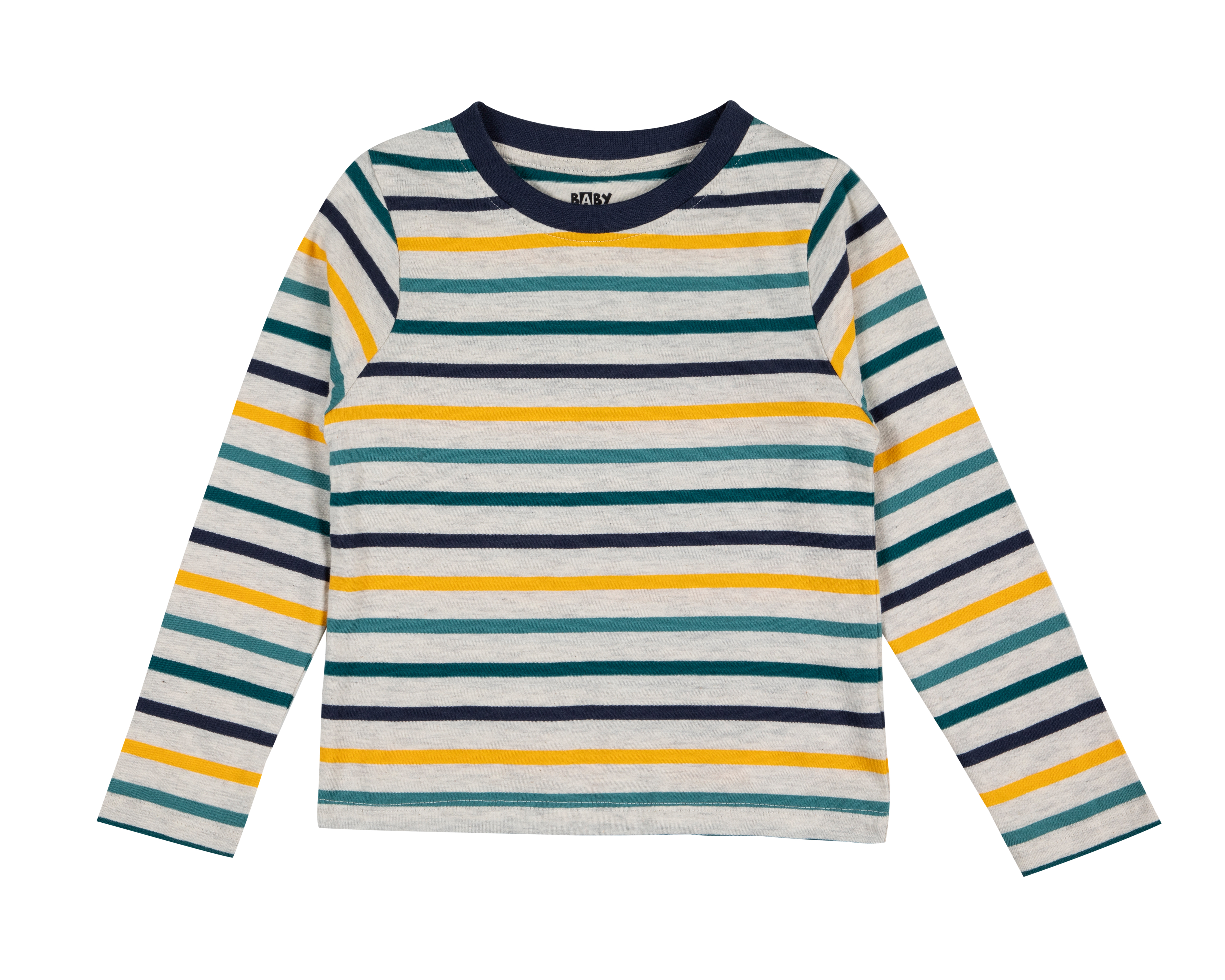 Foto 2 pulgar | Foto 1 | Playera para Bebé Baby Colors a Rayas