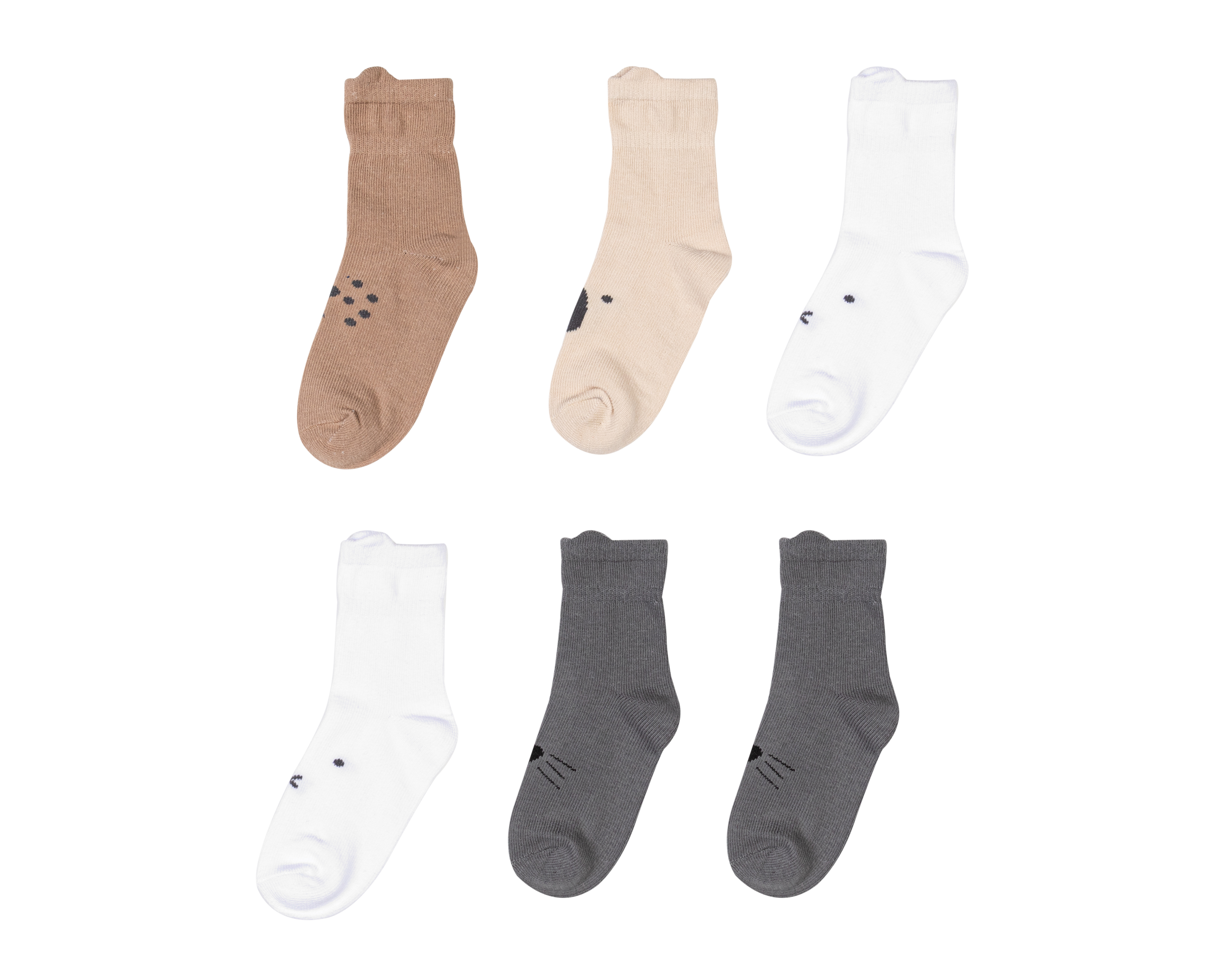 Calcetas para Bebé Baby Colors 6 Pares