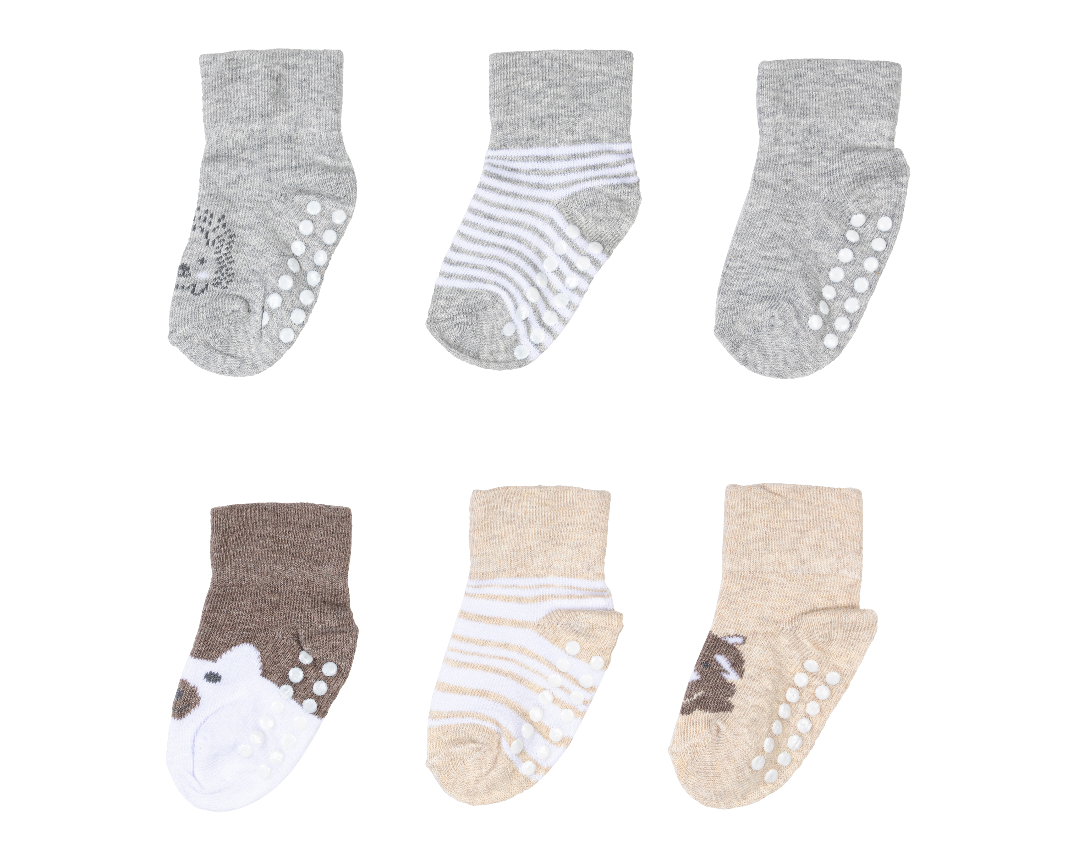 Foto 2 pulgar | Foto 1 | Calcetas para Bebé Baby Colors 6 Pares