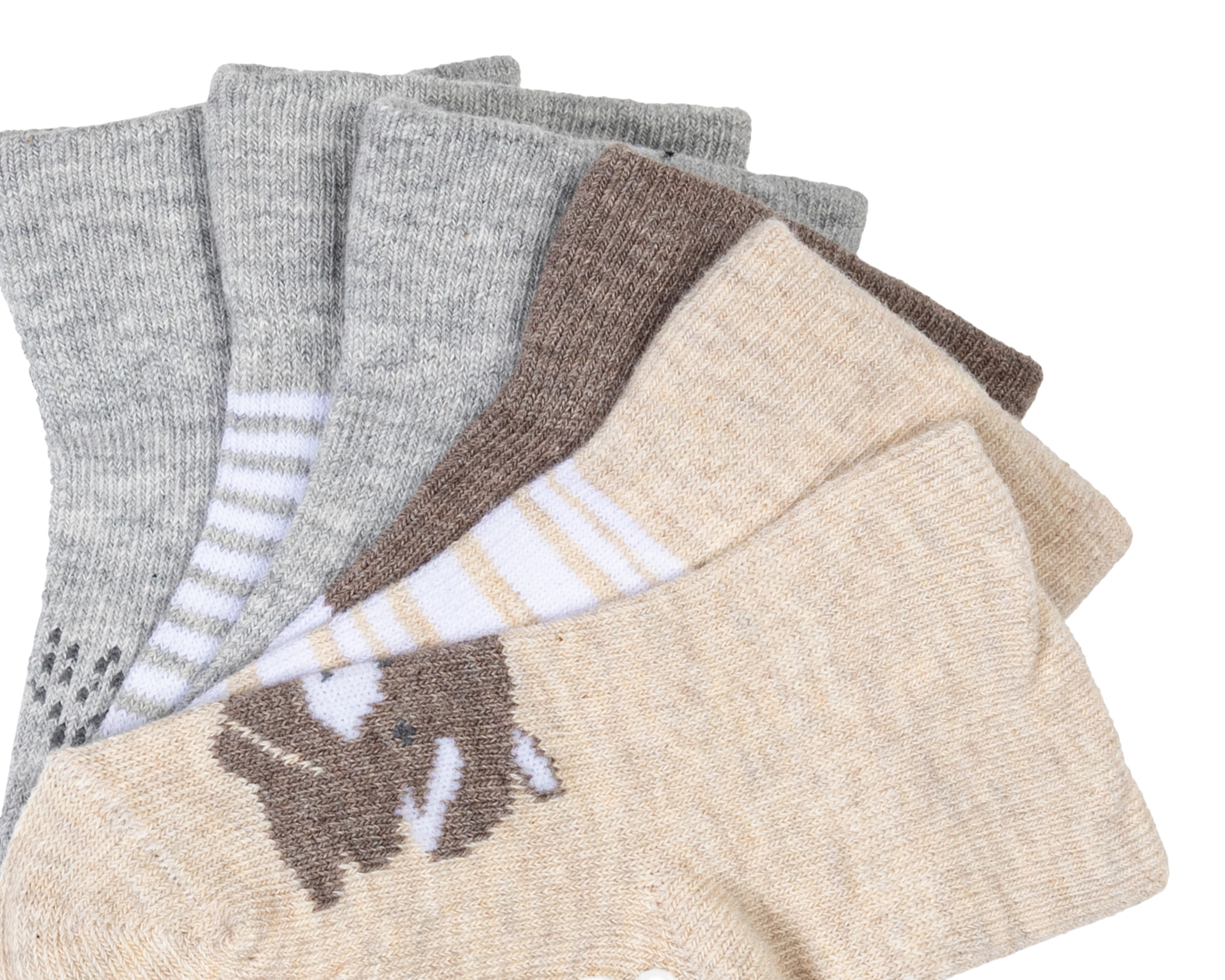 Foto 3 pulgar | Foto 2 | Calcetas para Bebé Baby Colors 6 Pares