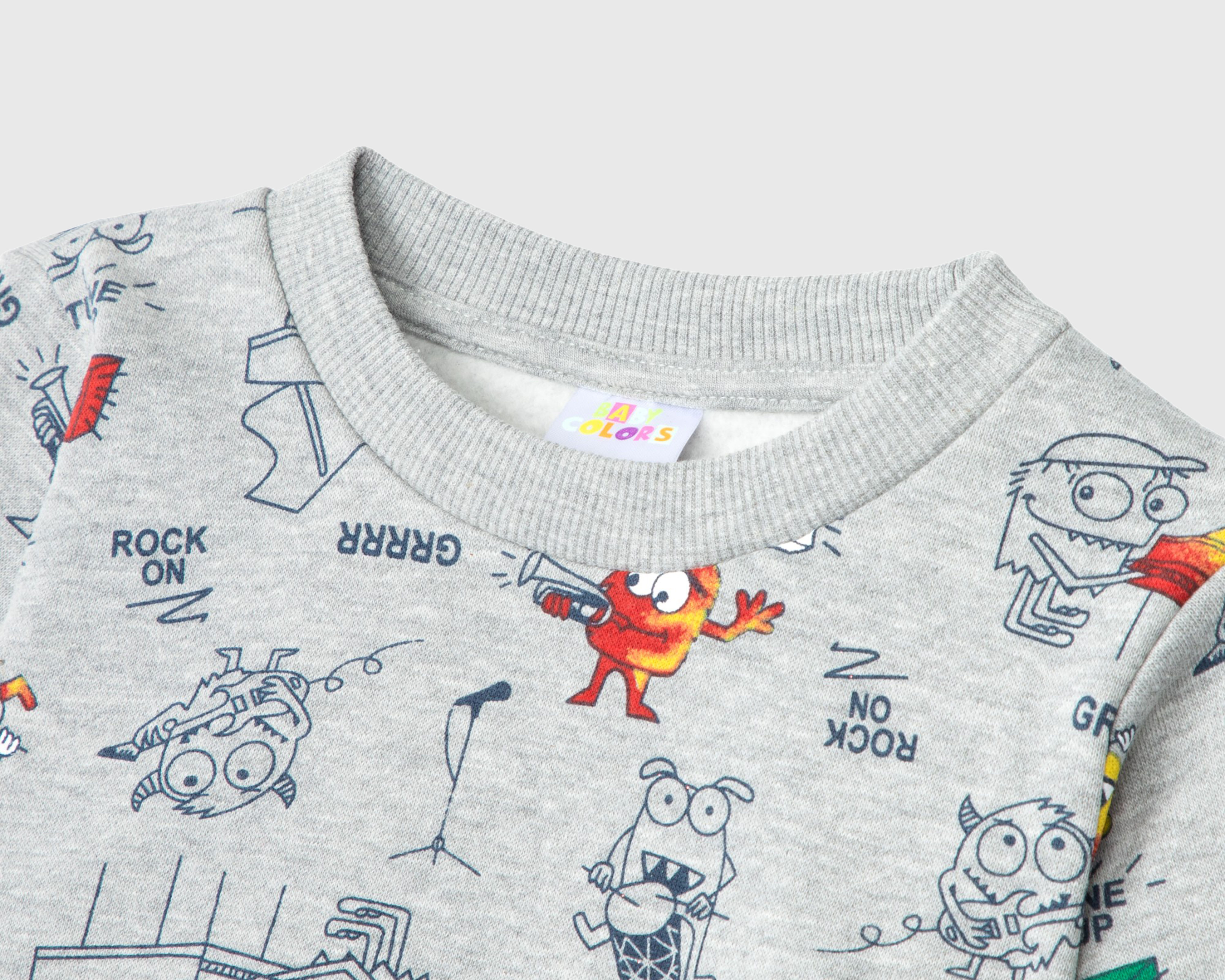 Foto 4 pulgar | Foto 3 | Sudadera Baby Colors para Bebé Niño