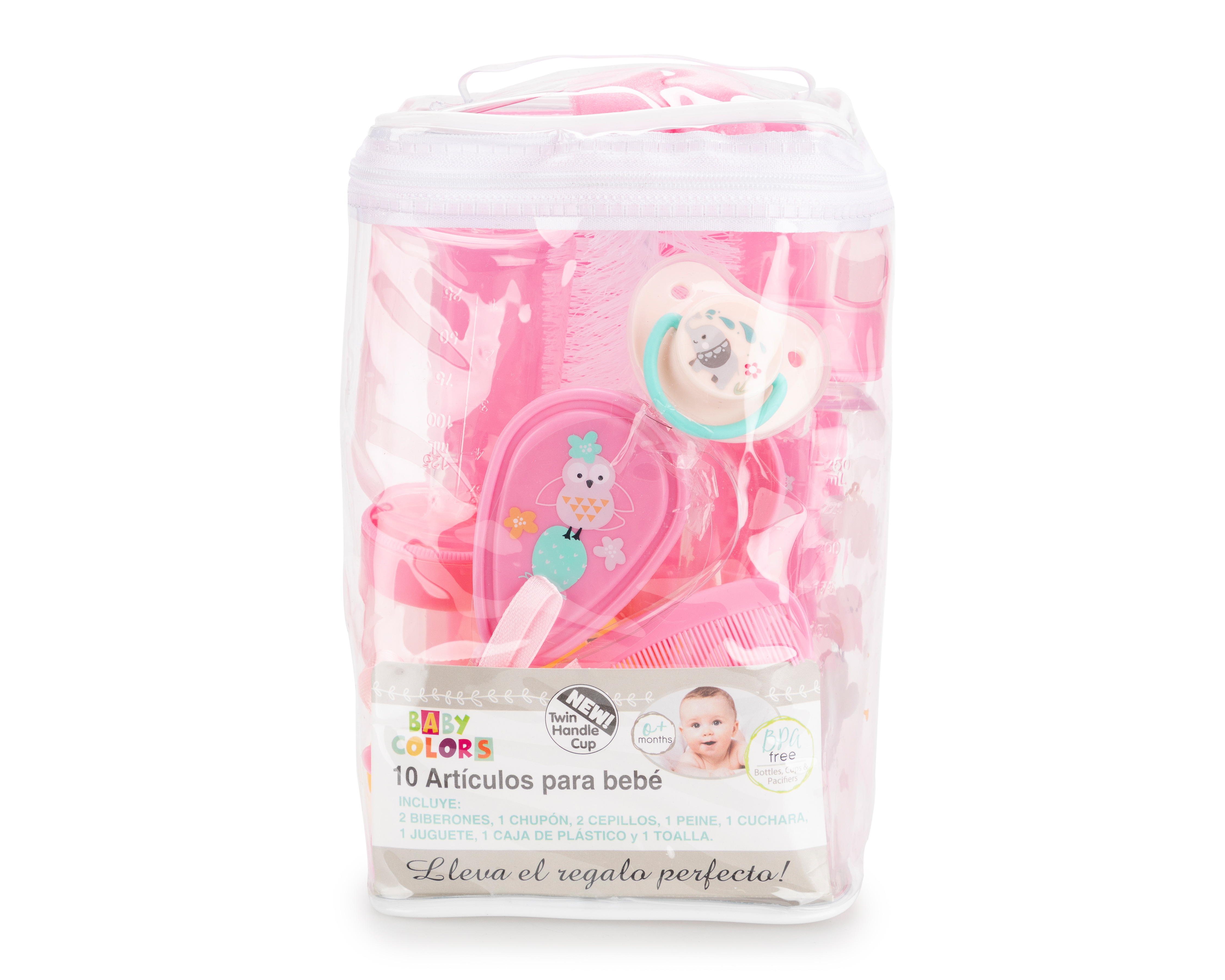 Foto 1 | Foto 1 | Set de Regalo para Bebé Baby Colors Libre de BPA 10 Piezas