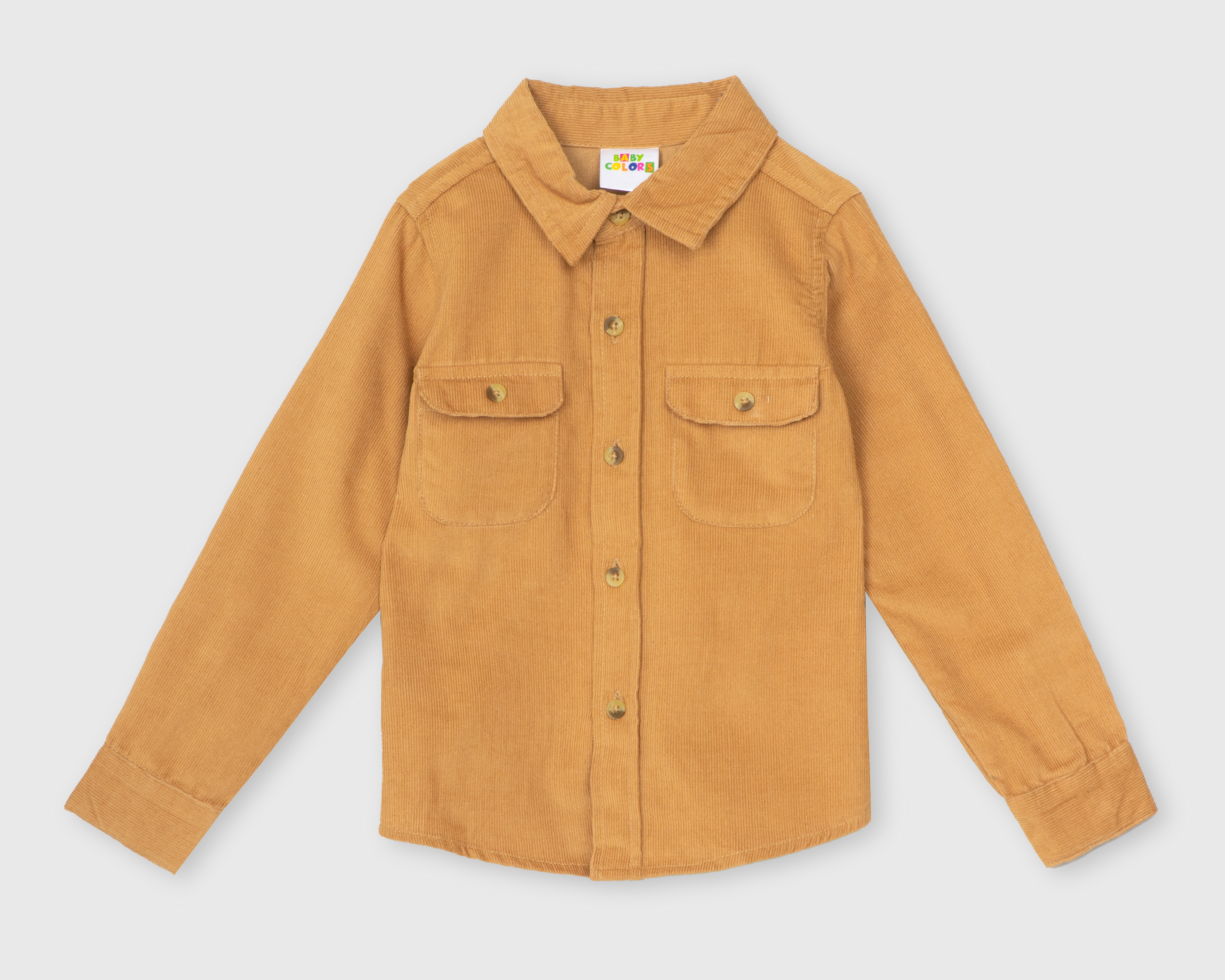 Camisa para Bebé Baby Colors de Algodón Manga Larga