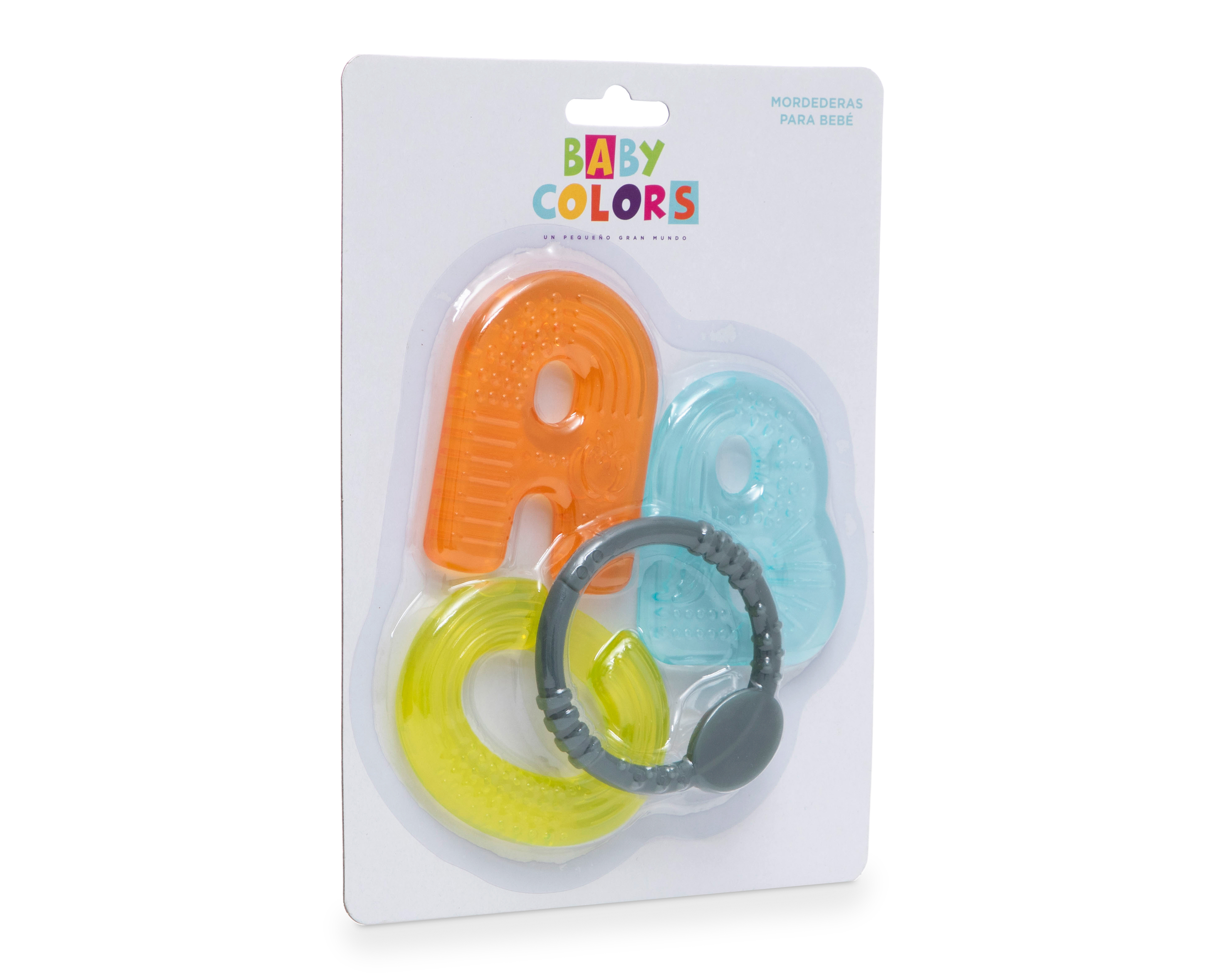 Foto 3 pulgar | Foto 2 | Mordedera para Bebé Baby Colors Letras