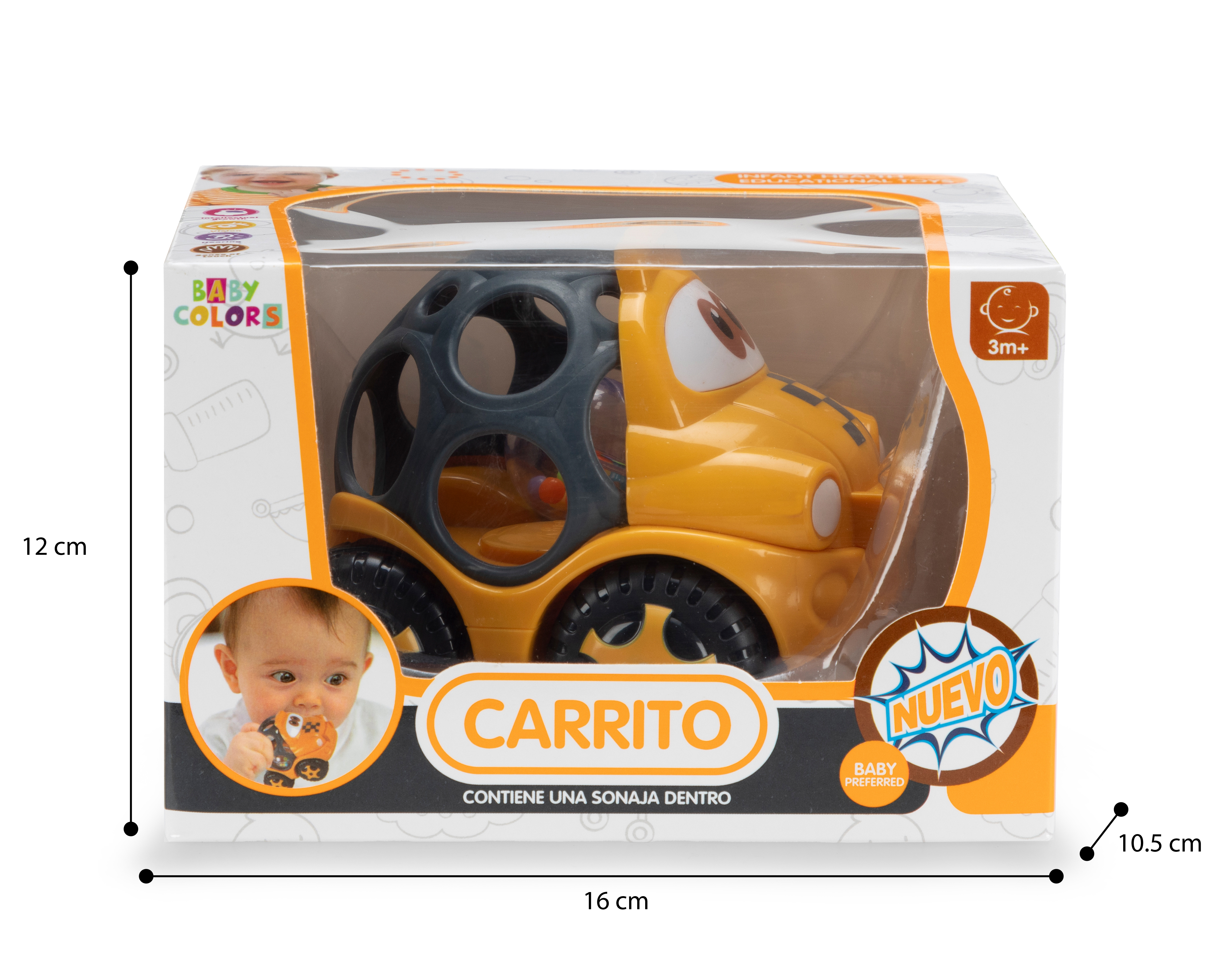 Foto 3 | Foto 3 | Sonaja Carrito para Bebé Baby Colors