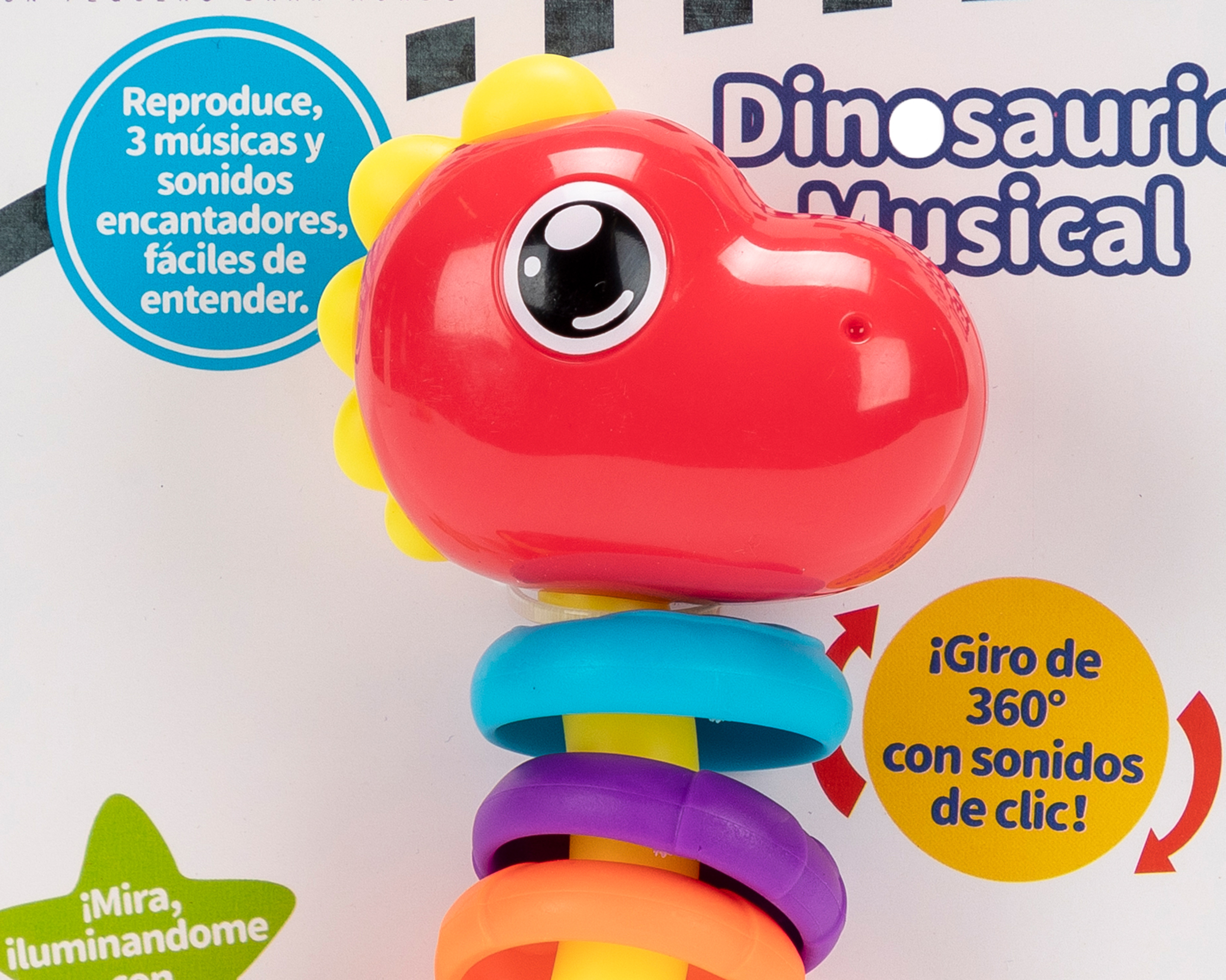 Foto 4 pulgar | Foto 3 | Sonaja de Plástico para Bebé Baby Colors