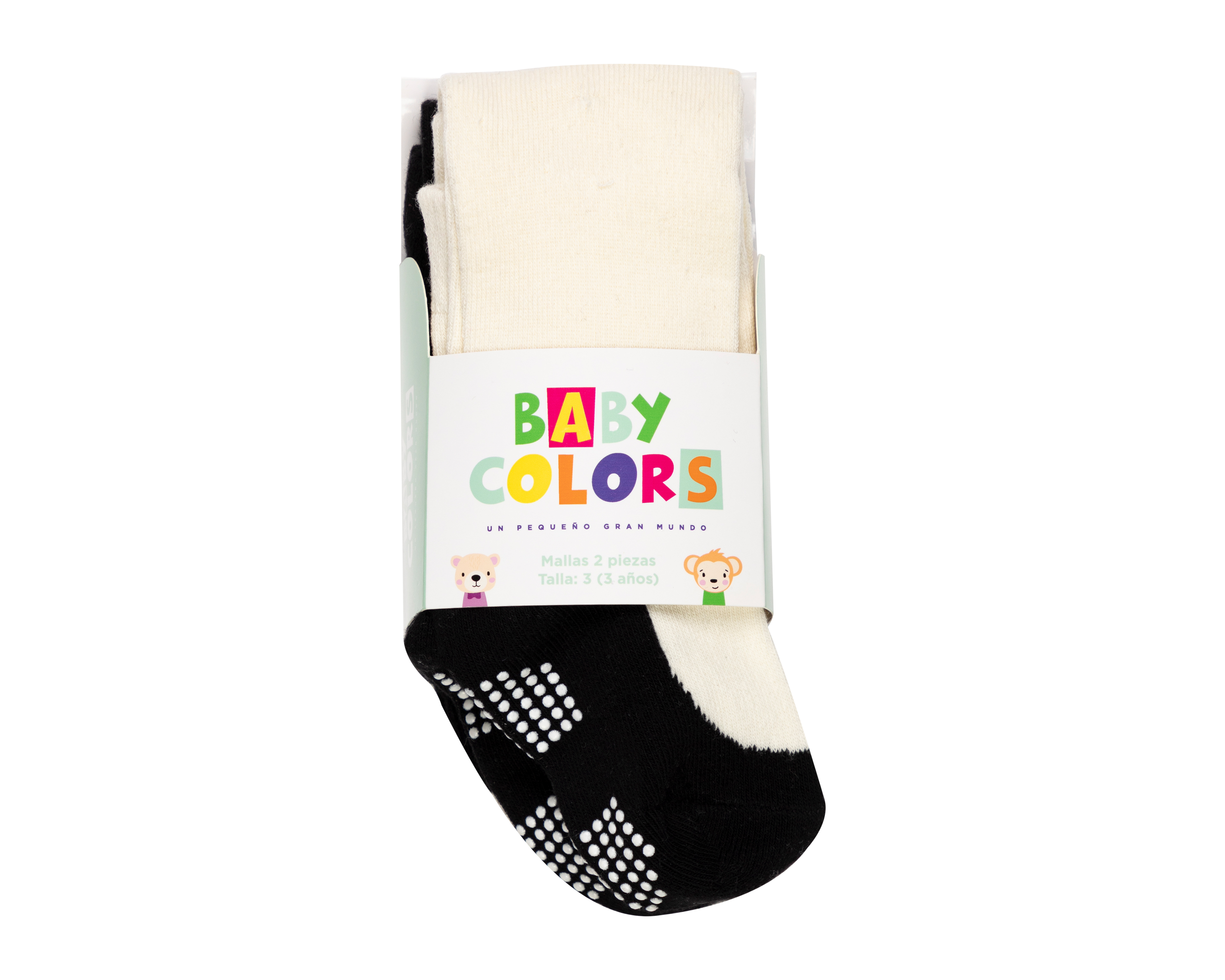 Foto 5 pulgar | Foto 4 | Mallas Rosas para Niña Baby Colors 2 Piezas